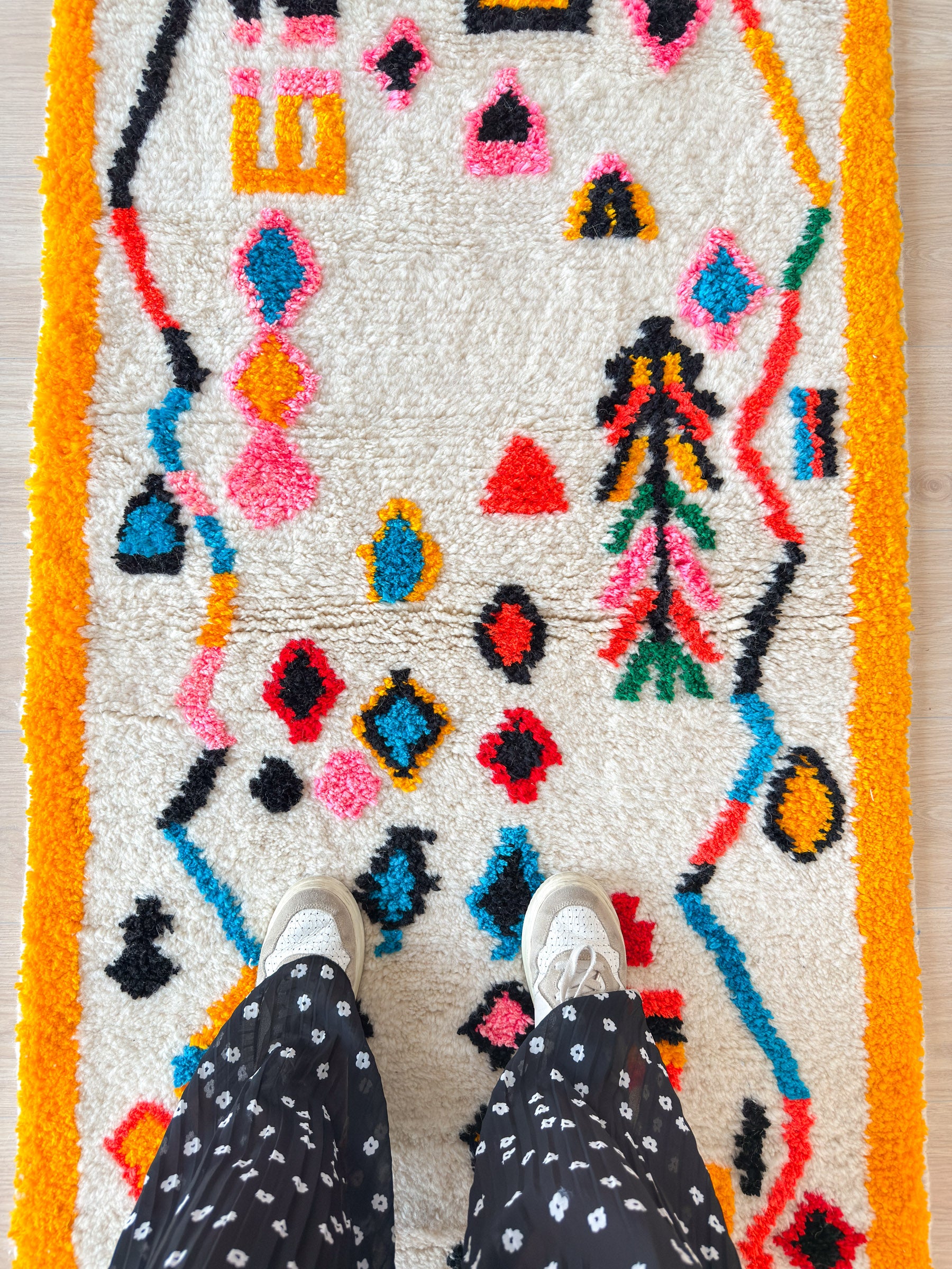 Berber Runner Rug 88 x 274 cm - No. 1864