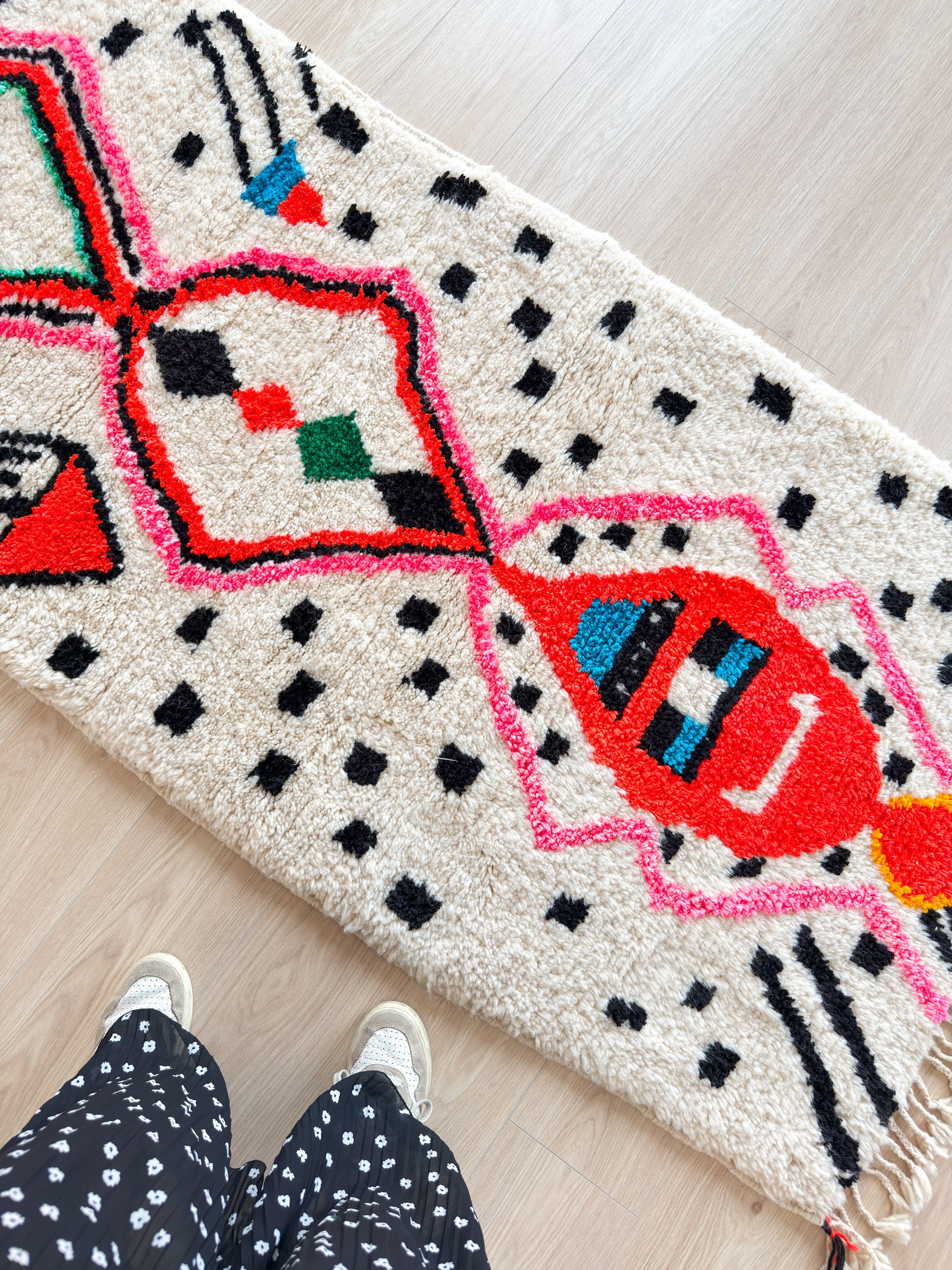 Berber Runner Rug 94 x 334 cm - No. 1898