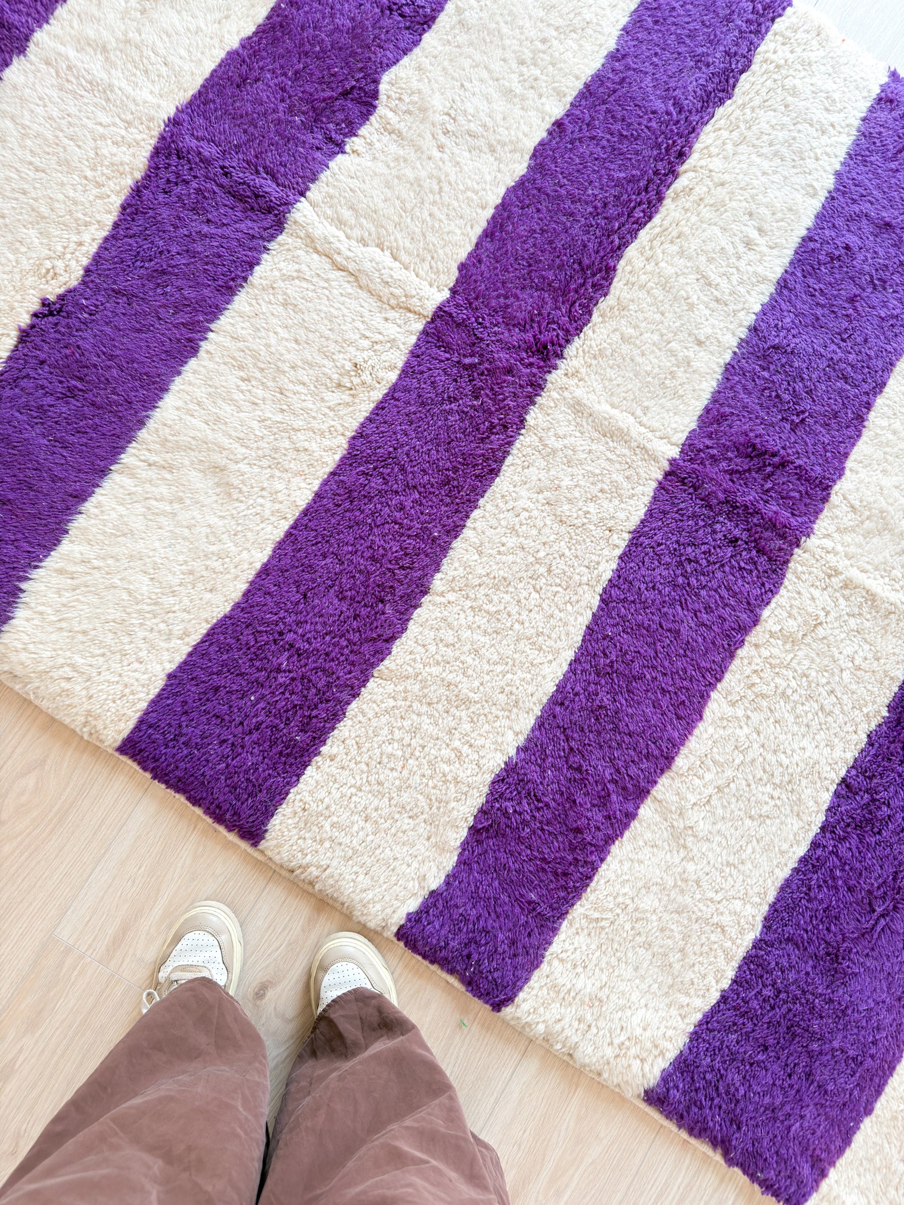 Colorful Moroccan Rug 143 x 260 cm / 4.7 x 8.5 ft - n°1324