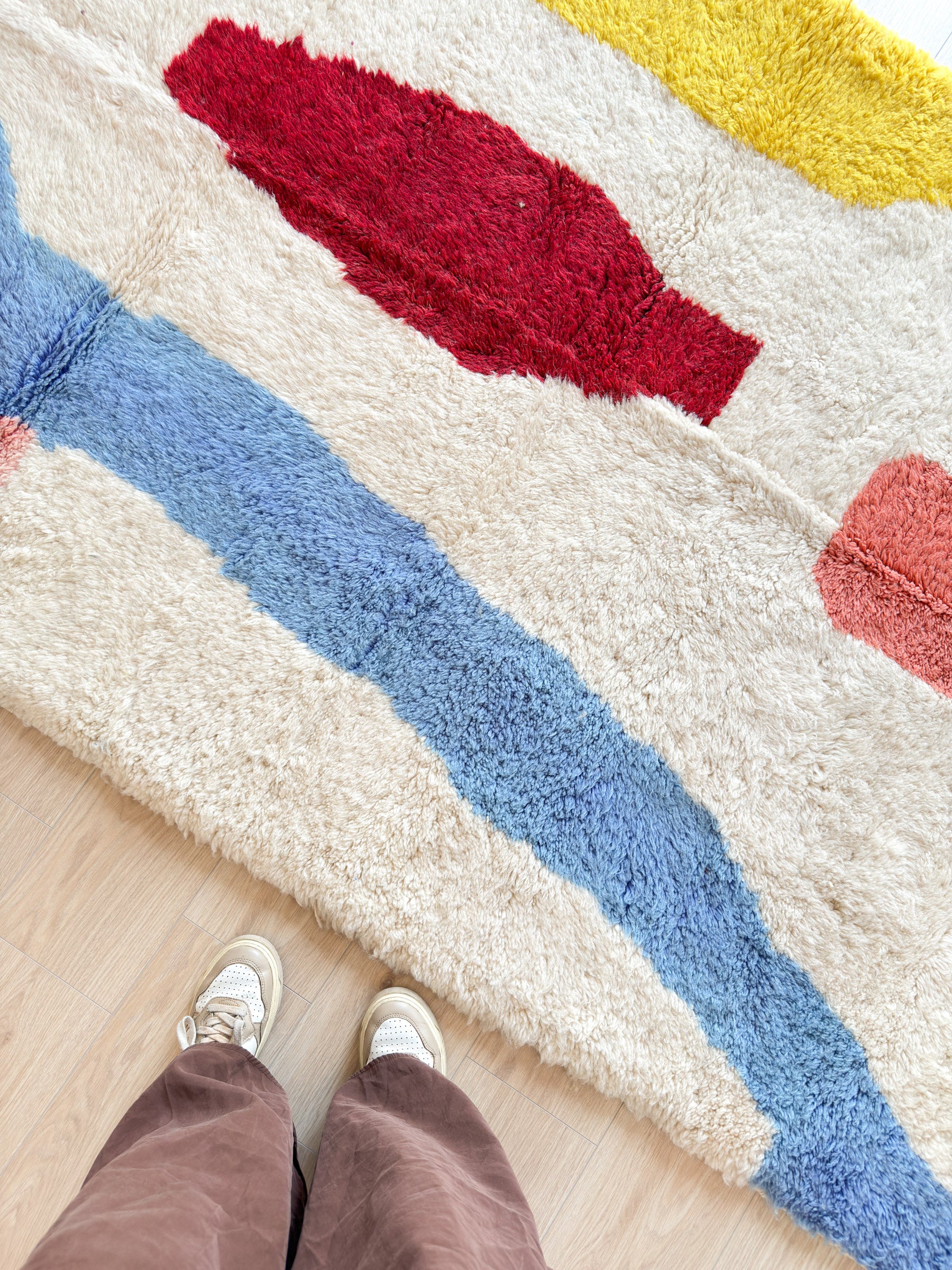 Colorful Berber Rug 148 x 248 cm / 4.9 x 8.1 ft - n°1488