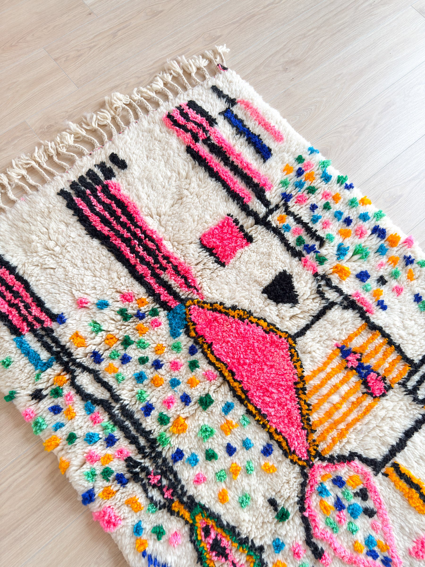 Colorful Berber Rug 103 x 170 cm - n°1803