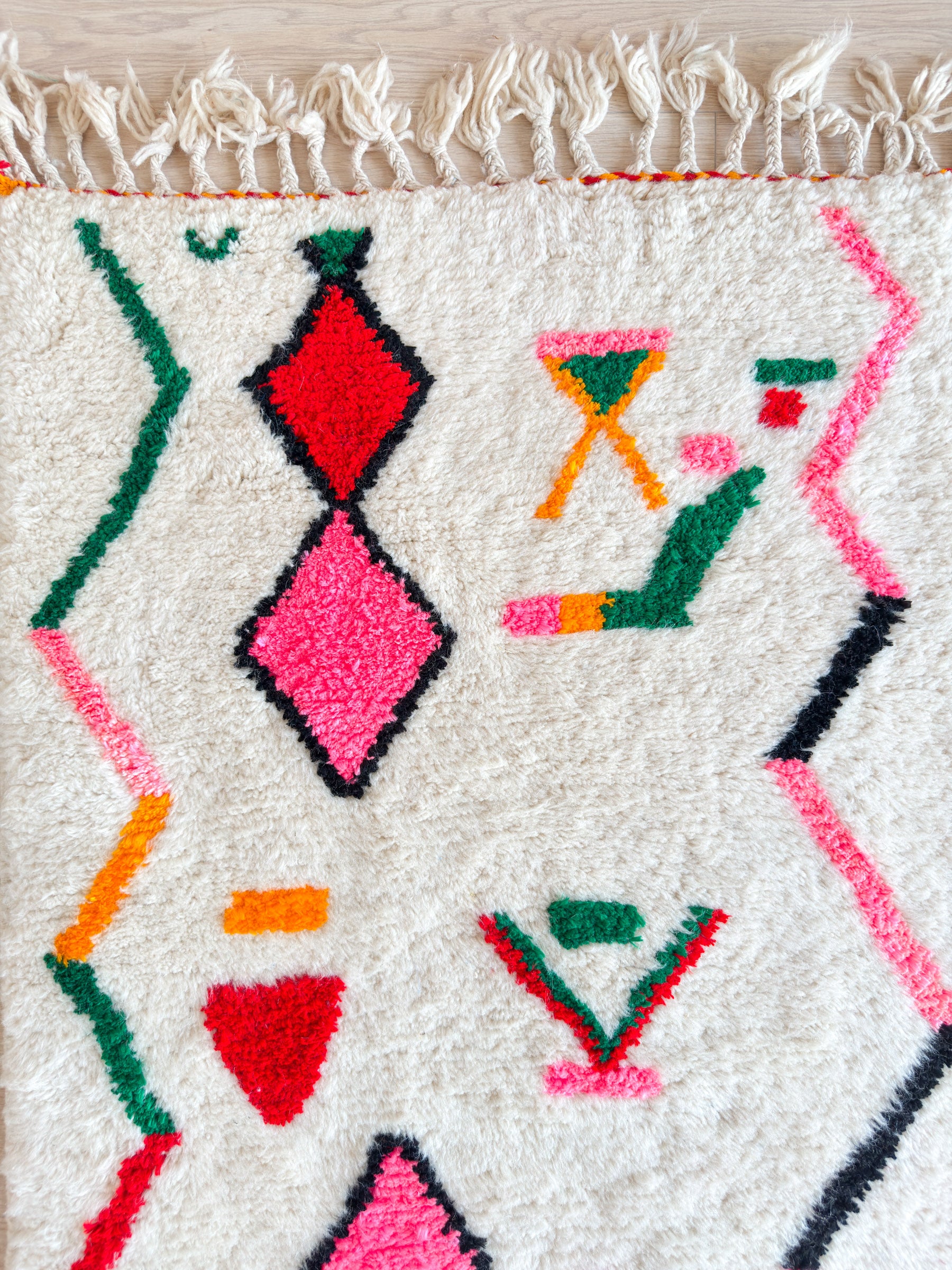 Colorful Berber Runner Rug 84 x 292 cm - No. 2247
