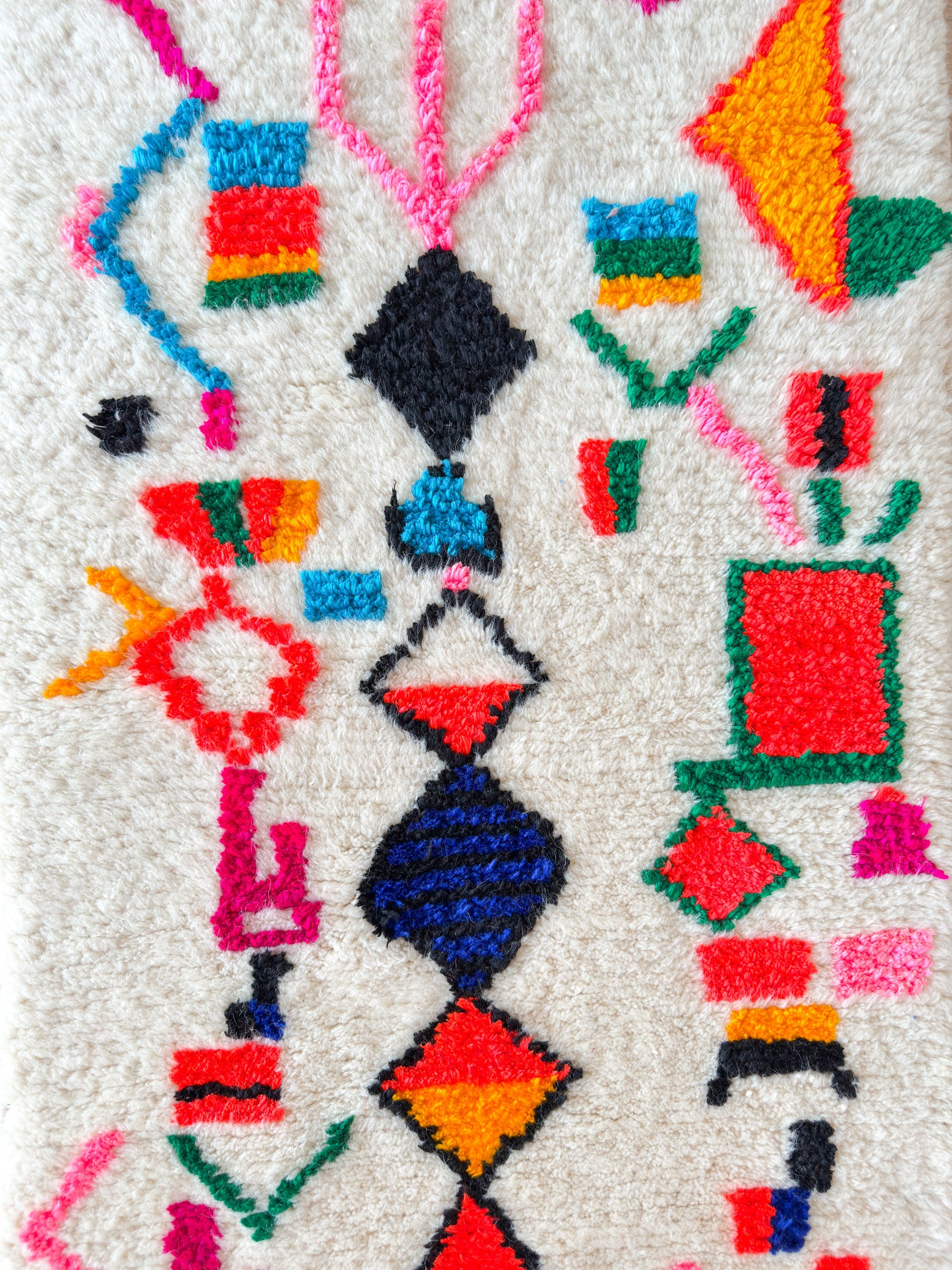 Colorful Berber Runner Rug 85 x 268 cm - No. 2222