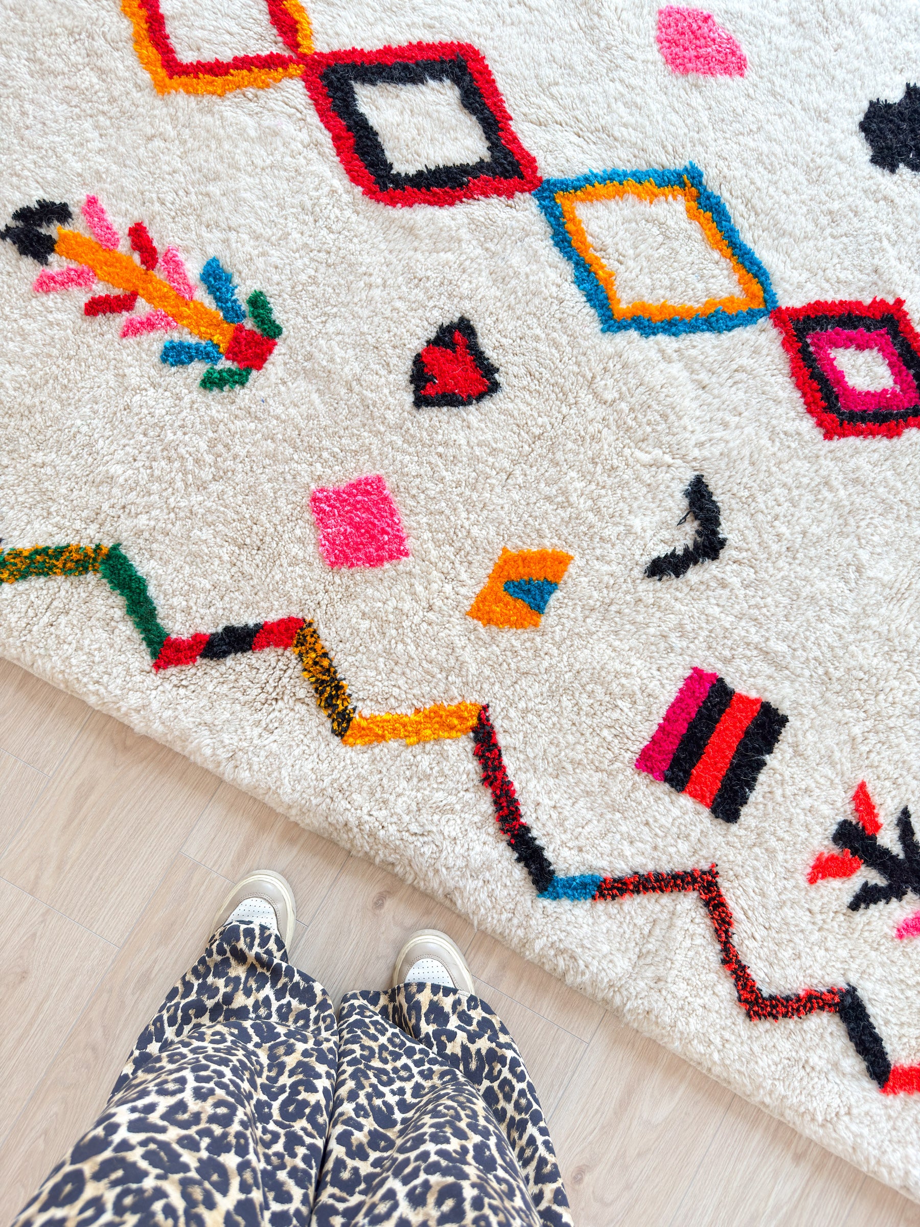 Colorful Berber rug 181 x 309 cm - n°2258