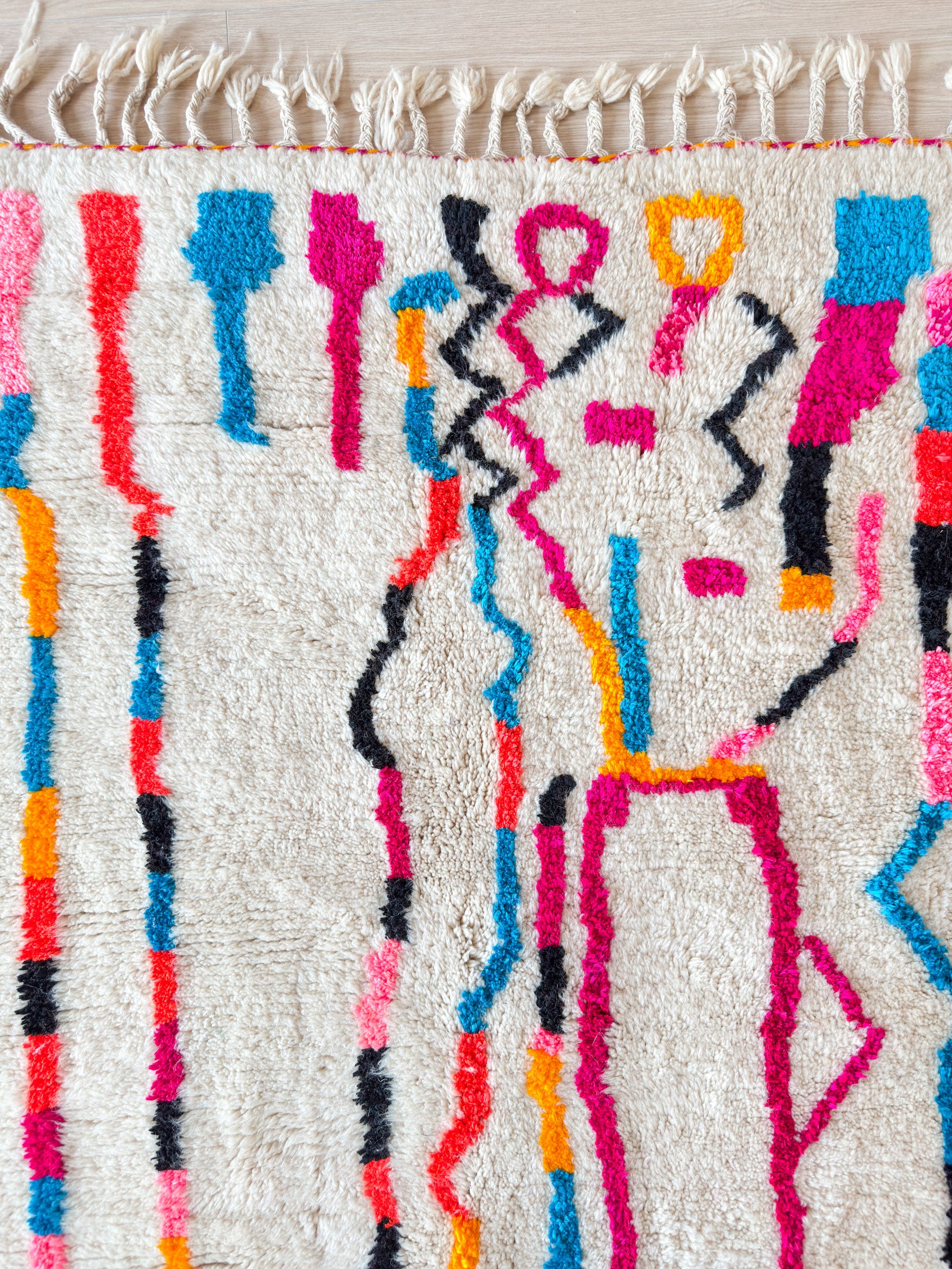 Colorful Berber rug 149 x 237 cm - n°2252