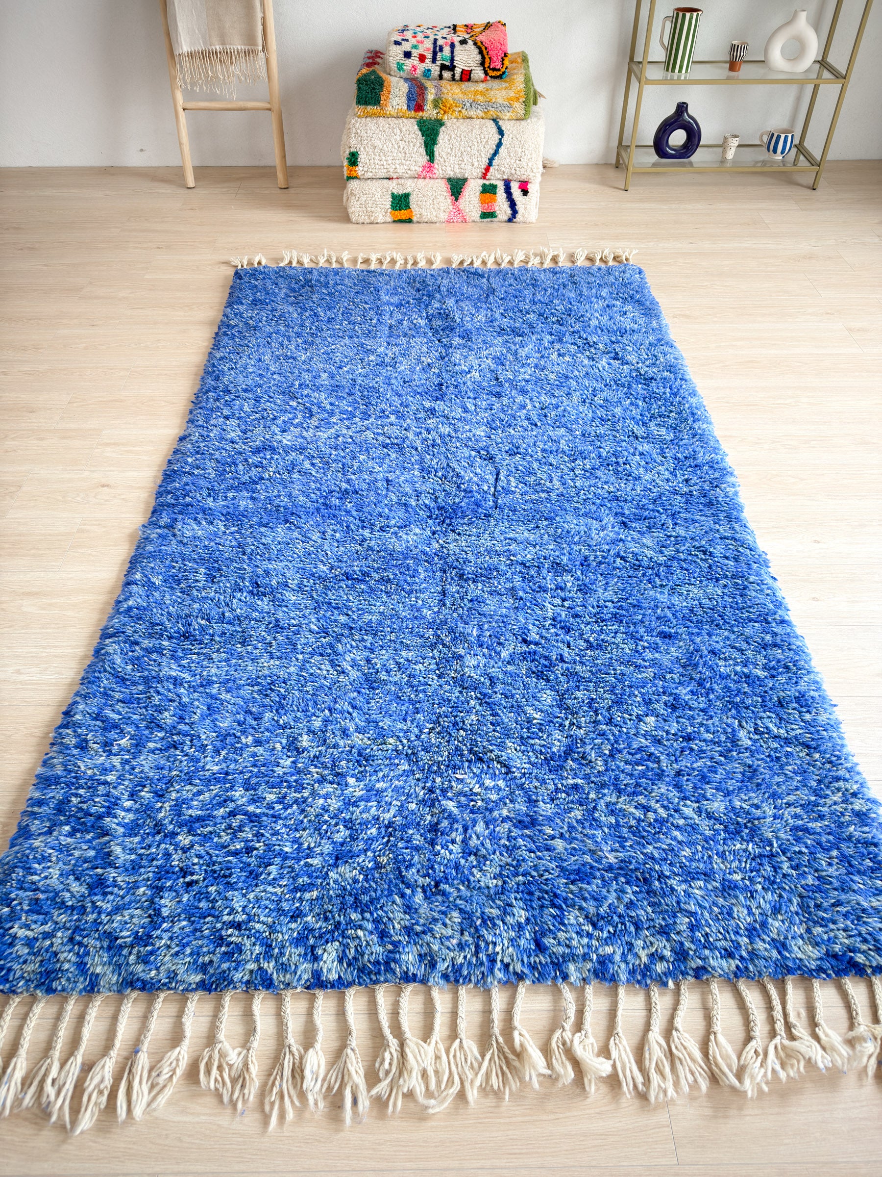 Colorful Berber rug 144 x 272 cm - n°2220