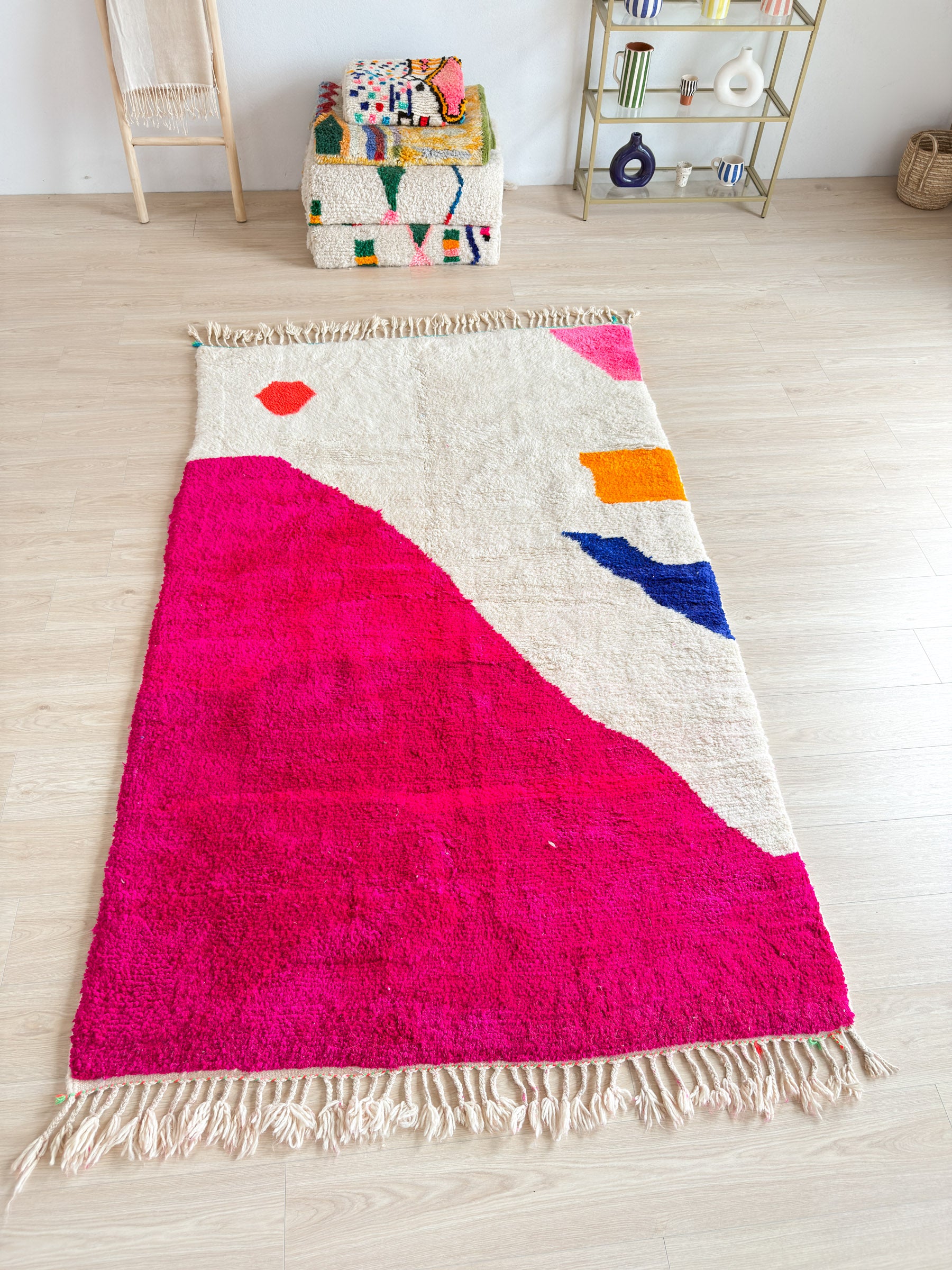 Bunter Berberteppich 160 x 276 cm - Nr. 2244