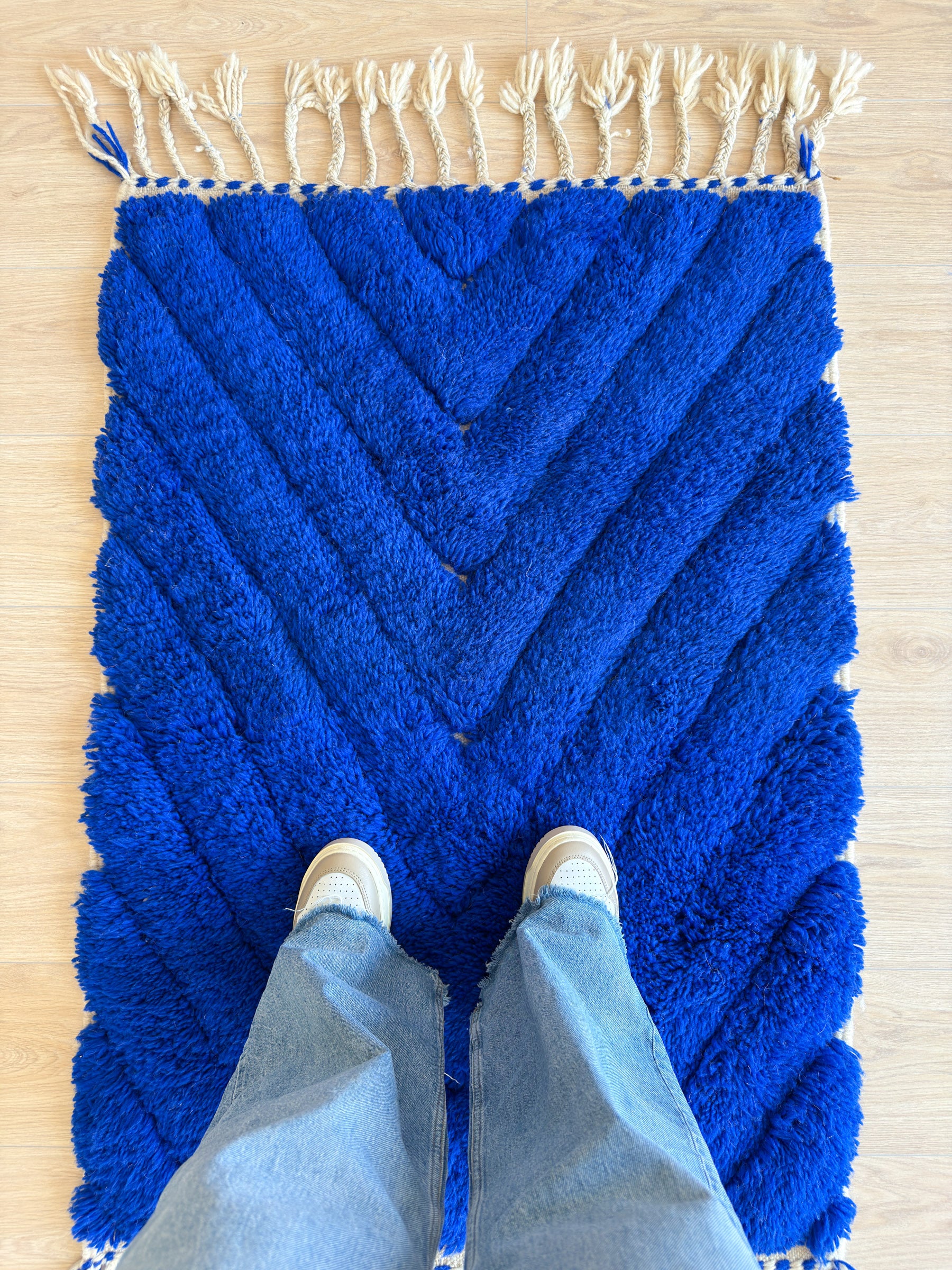 Tapis berbère coloré 81 x 146 cm - n°1606