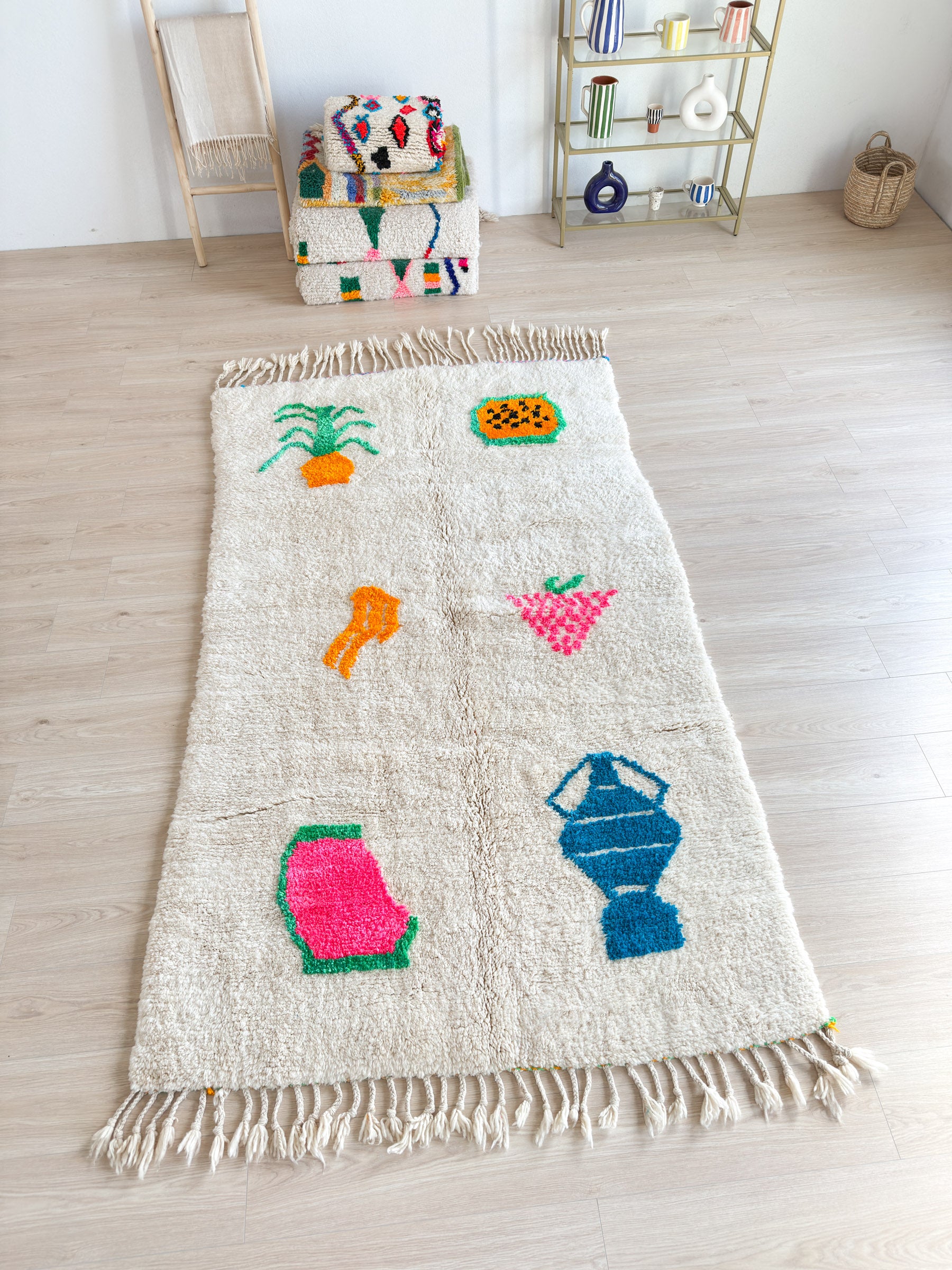 Colorful Berber rug 149 x 287 cm - no. 2337 Colorful Berber rug 149 x 287 cm - no. 2337