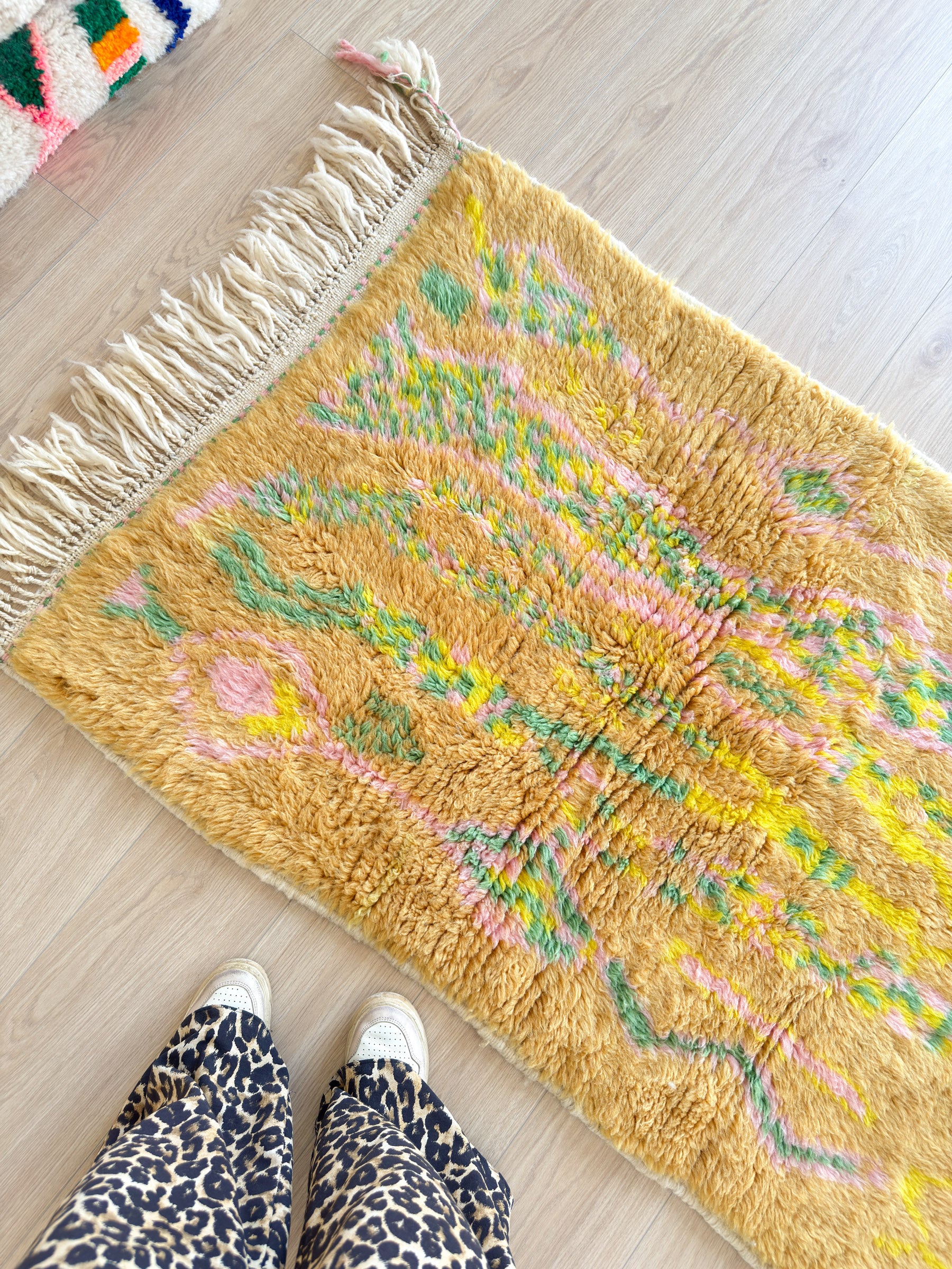 Colorful Berber rug 96 x 167 cm - n°2332