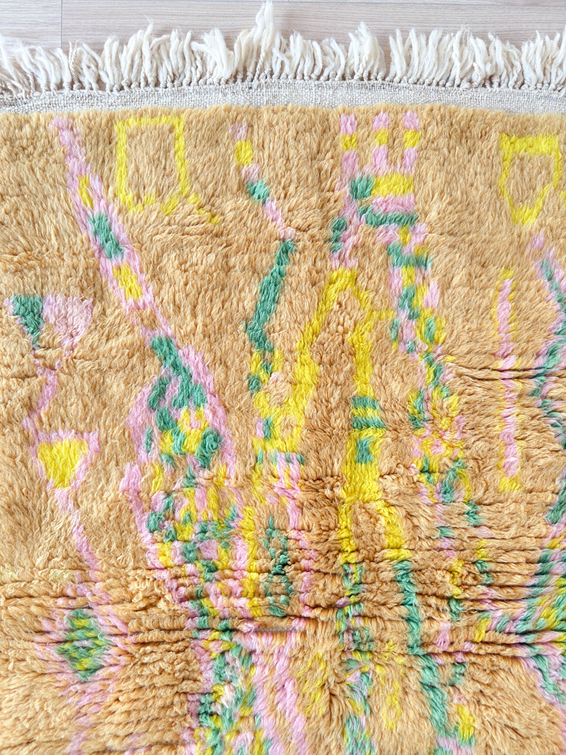 Colorful Berber rug 96 x 167 cm - n°2332