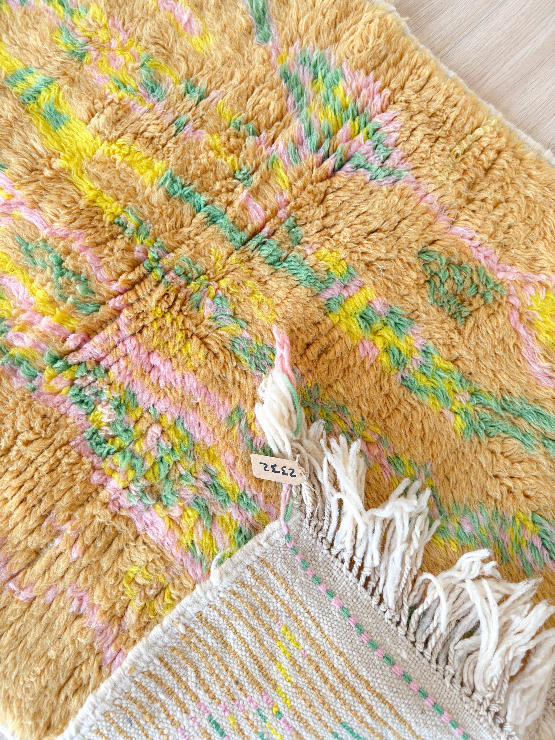 Colorful Berber rug 96 x 167 cm - n°2332