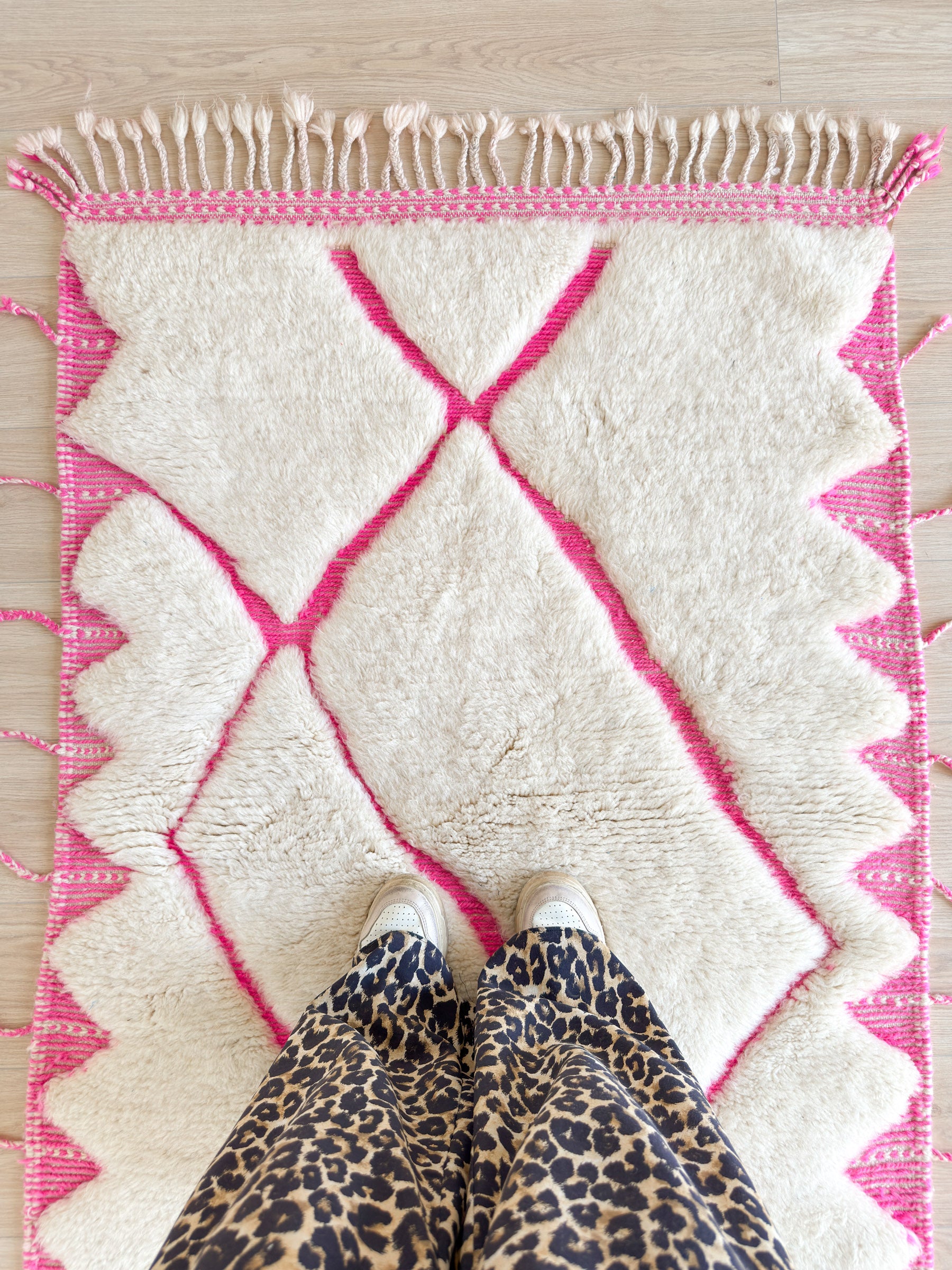 Colorful Berber rug 102 x 171 cm - n°2266