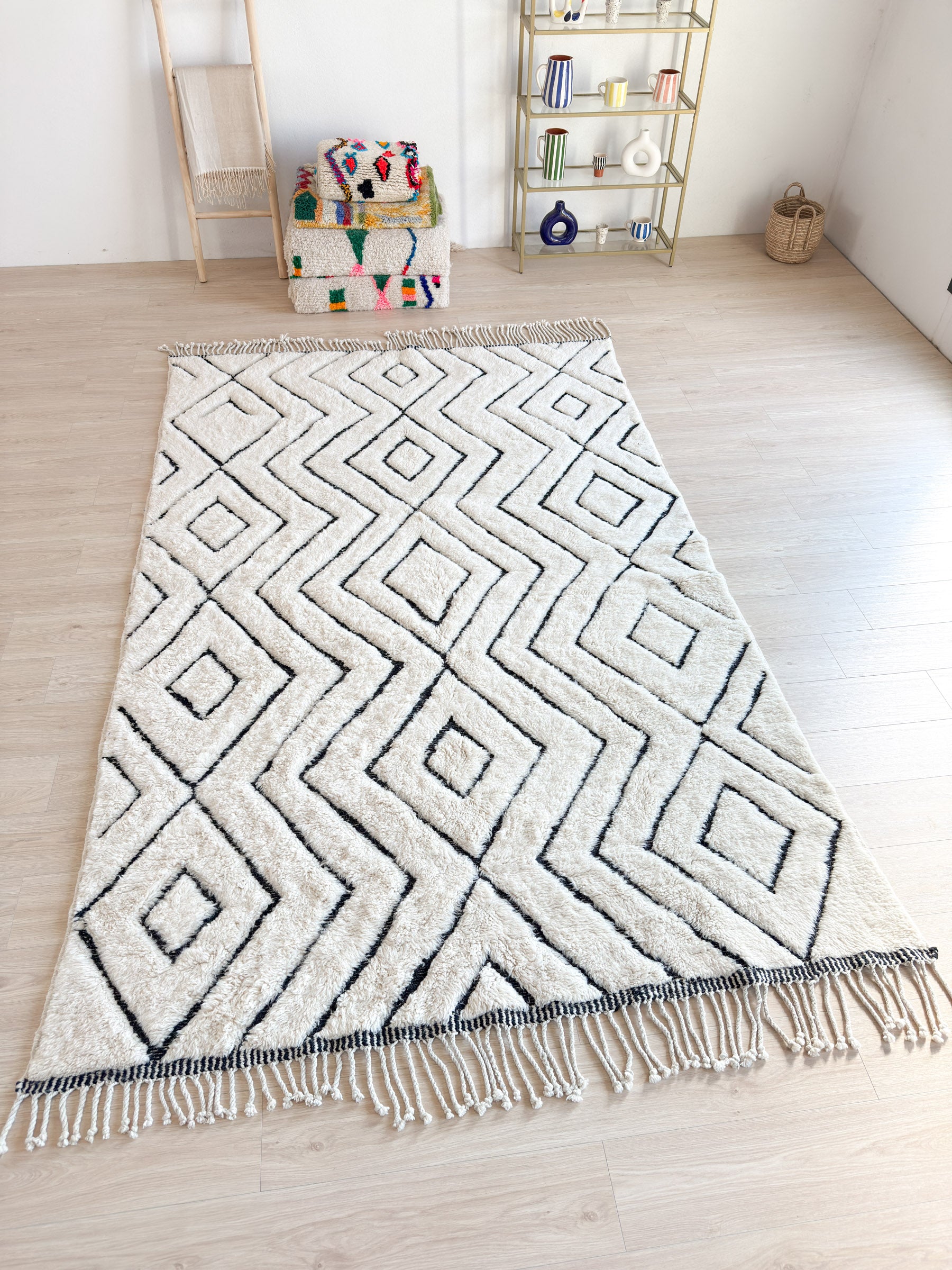 Beni Ouarain rug 199 x 342 cm - n°2368