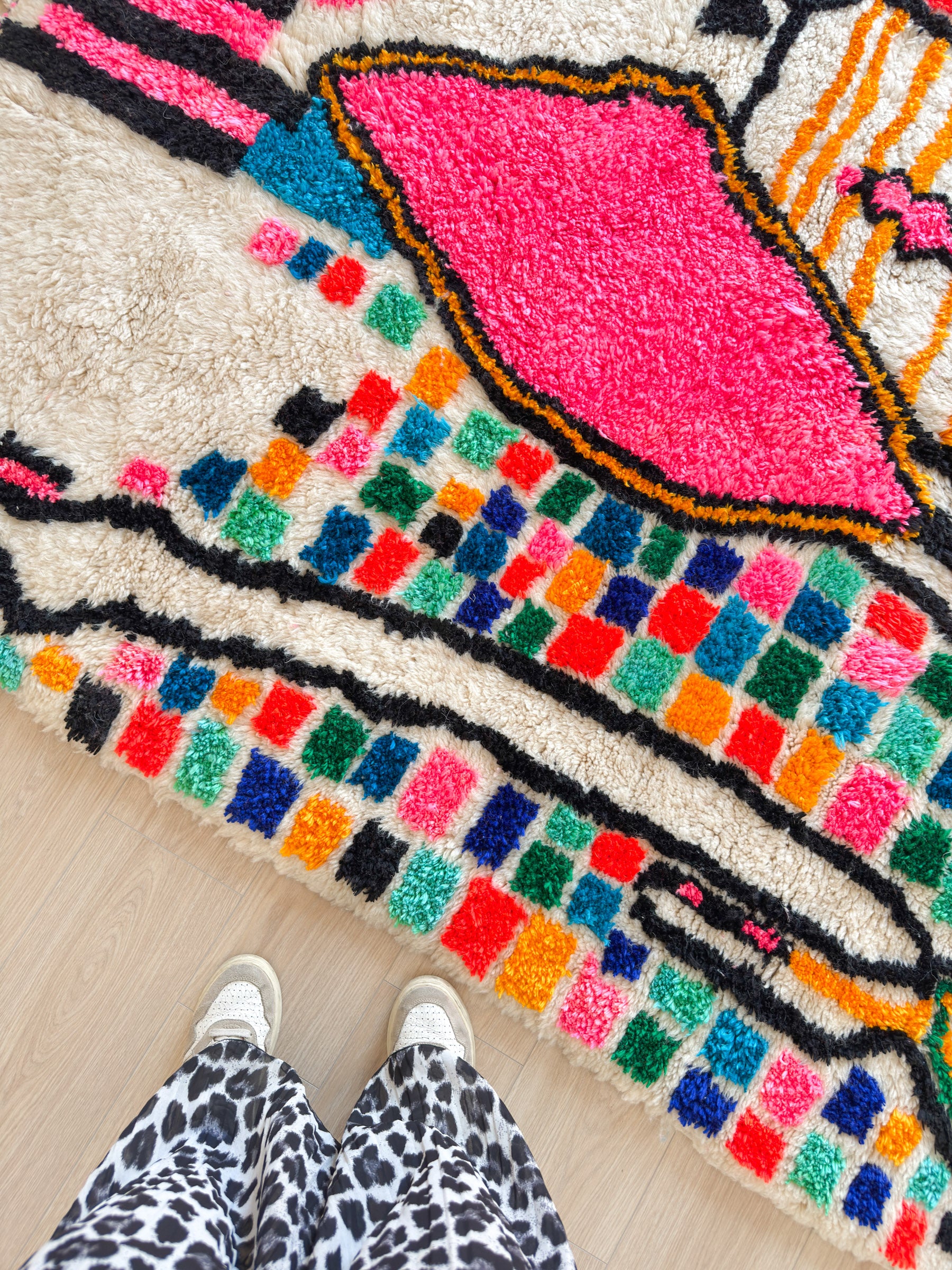 Colorful Berber rug 177 x 283 cm - n°2310