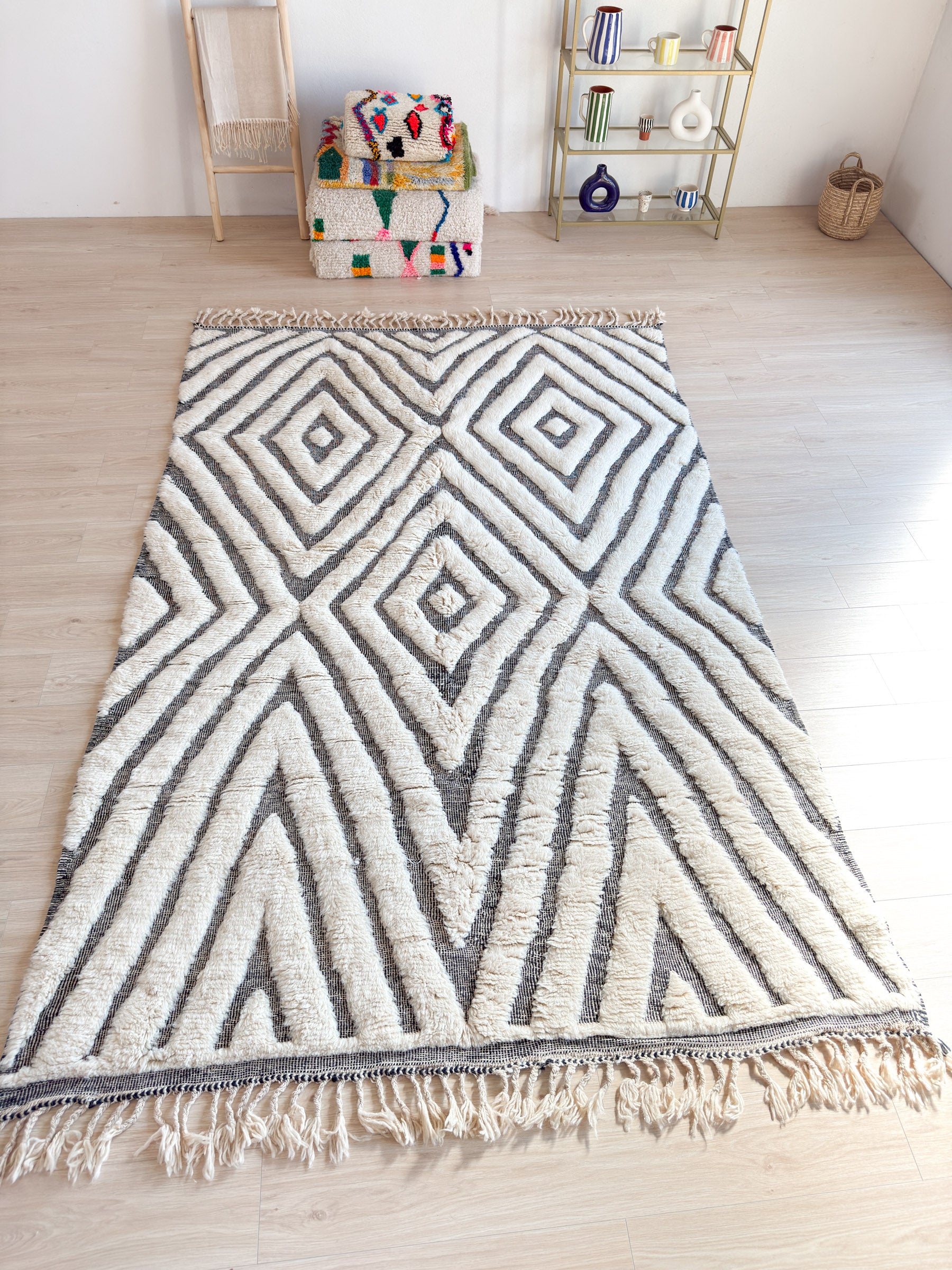 Beni Ouarain rug 194 x 330 cm - n°2270