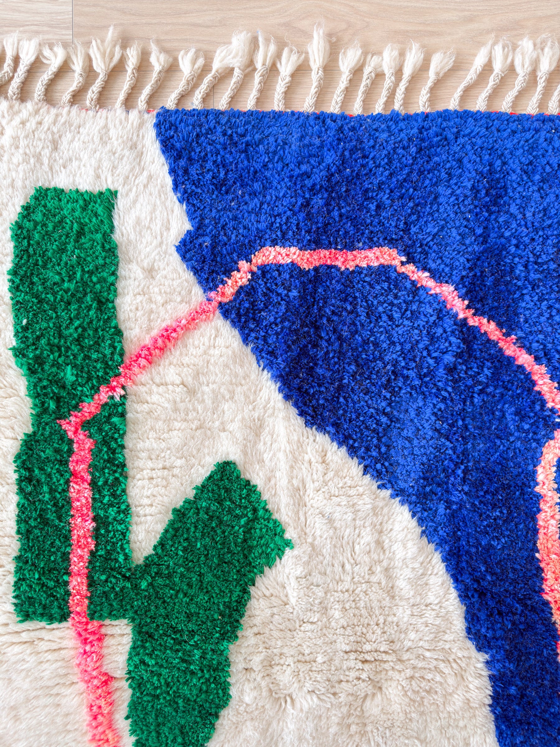 Tapis berbère coloré 103 x 155 cm - n°2401