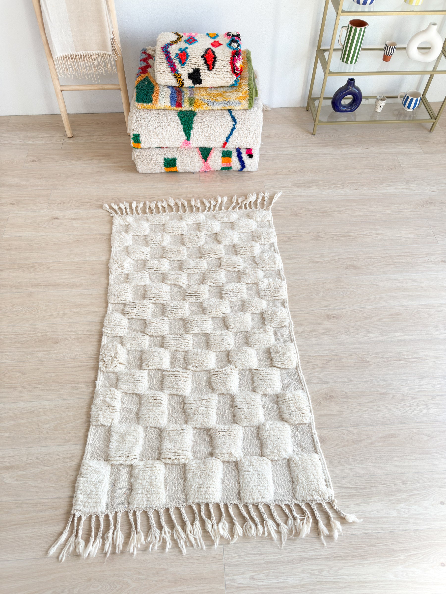 Beni Ouarain rug 91 x 168 cm - n°2355