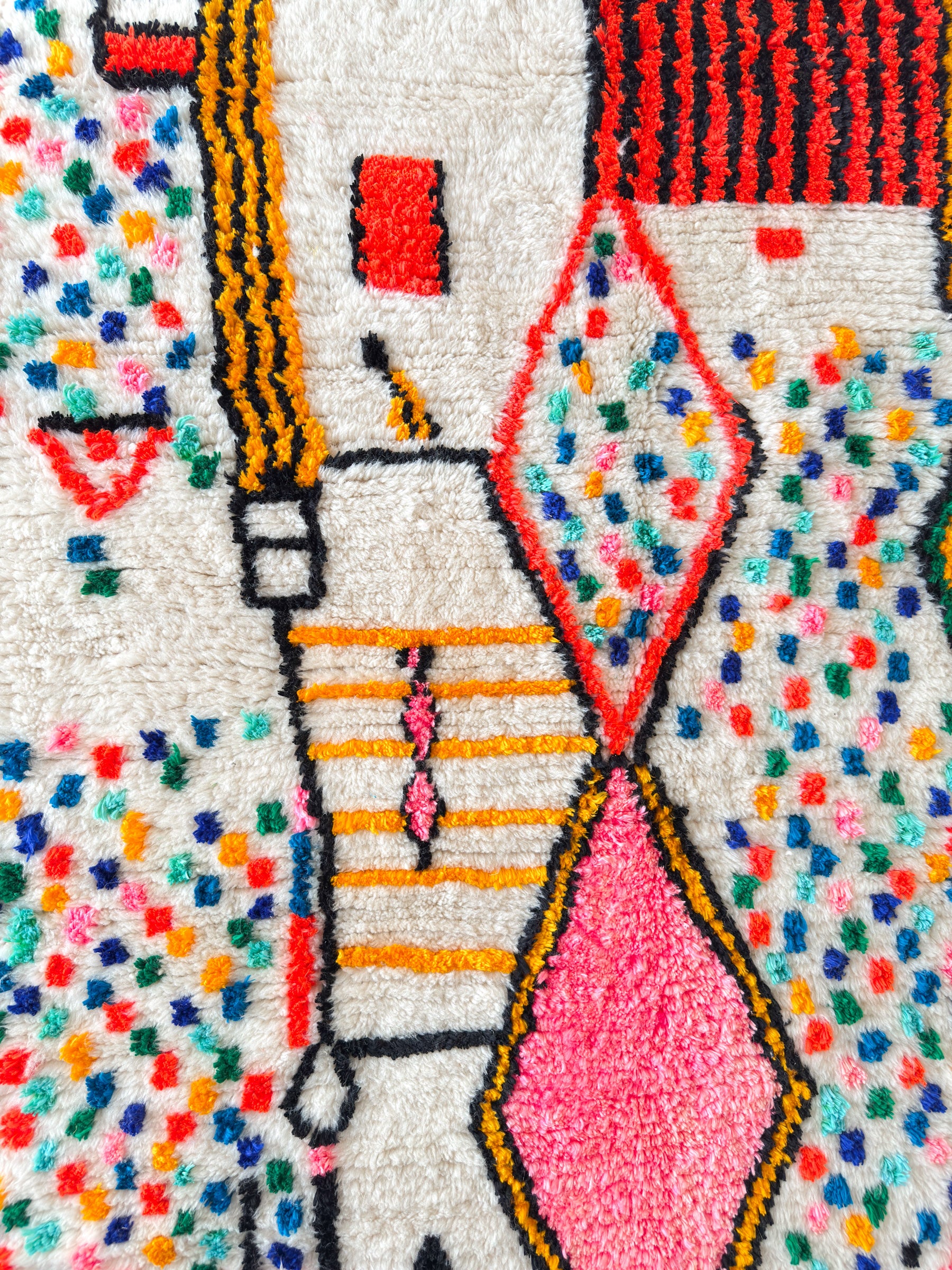 Tapis berbère coloré 137 x 218 cm - n°2400