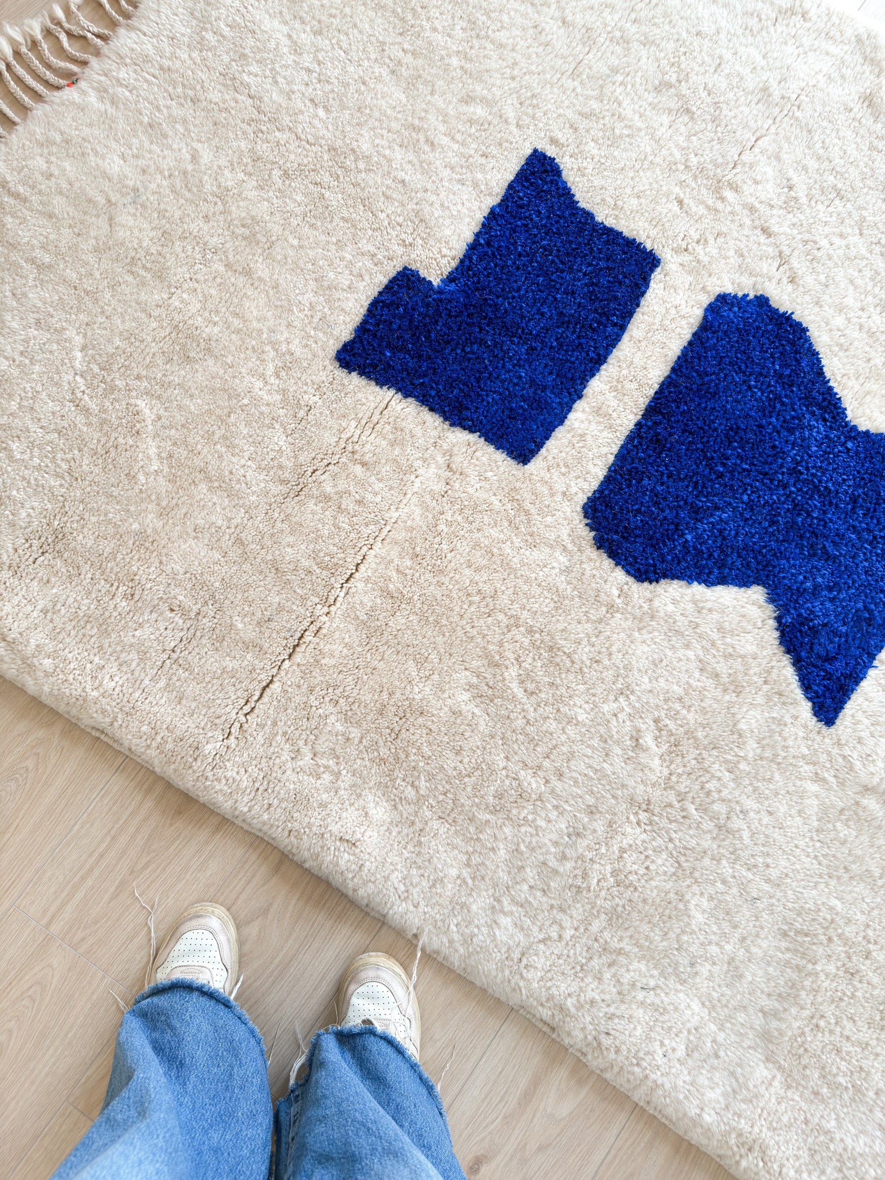 Tapis berbère coloré 153 x 288 cm - n°2348