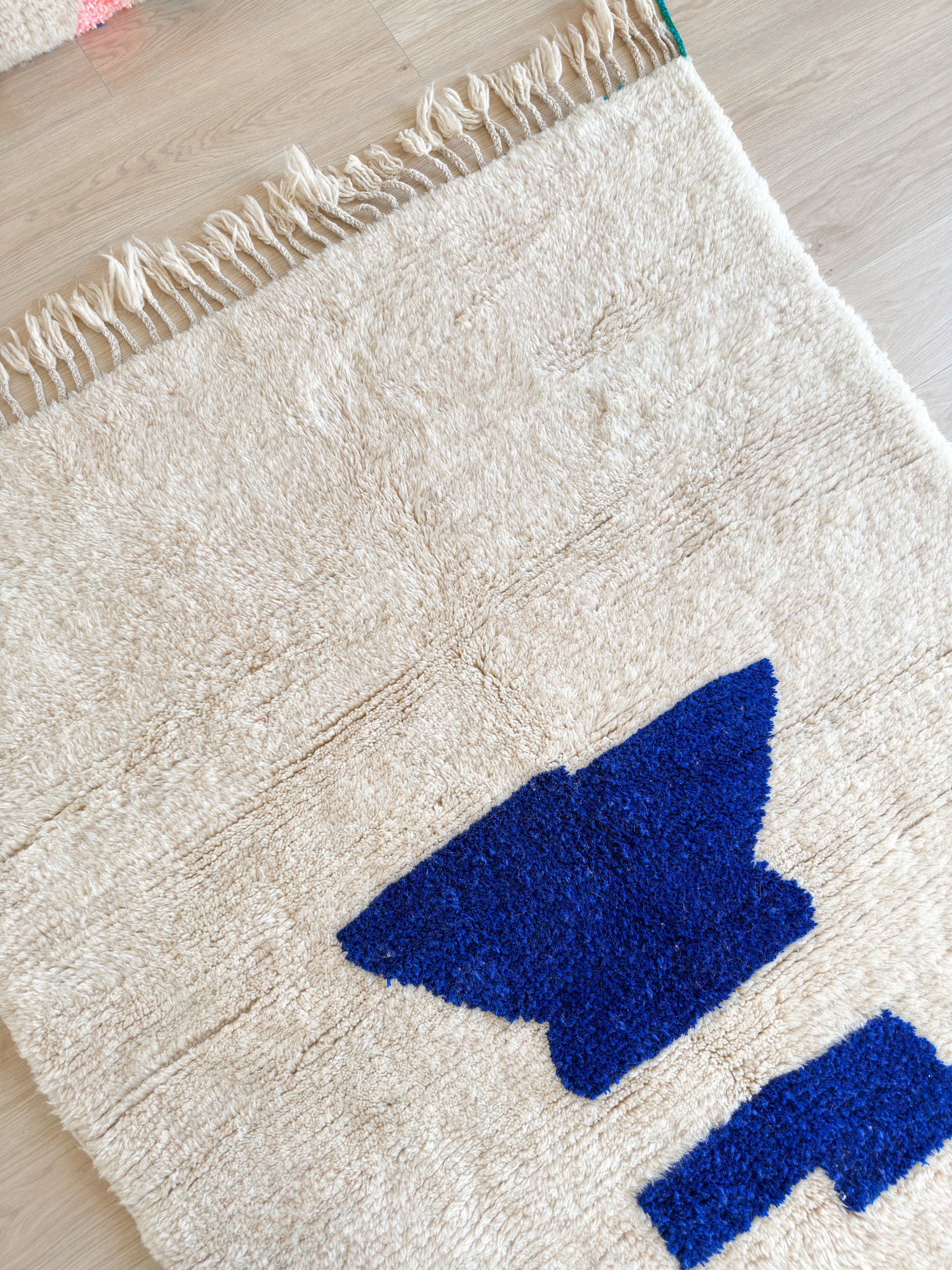 Colorful Berber rug 145 x 216 cm - No. 2394