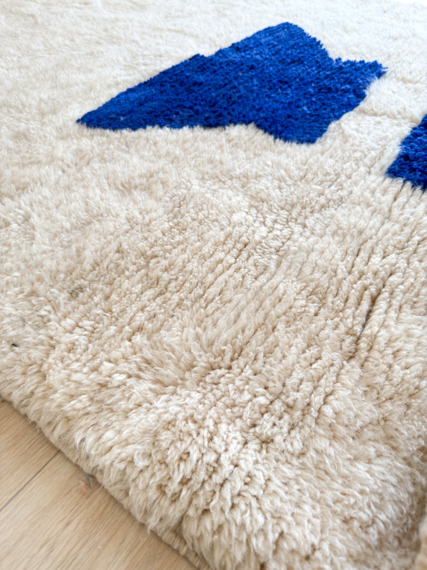 Colorful Berber rug 145 x 216 cm - No. 2394