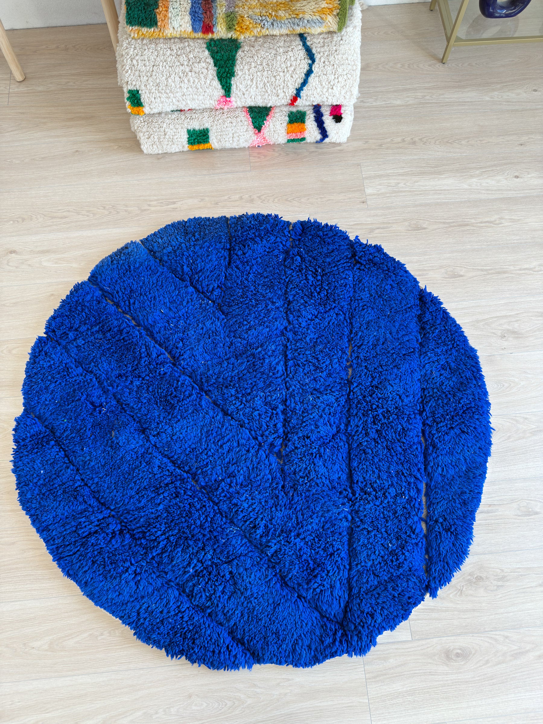 Colorful Berber rug 140 cm - No. 4