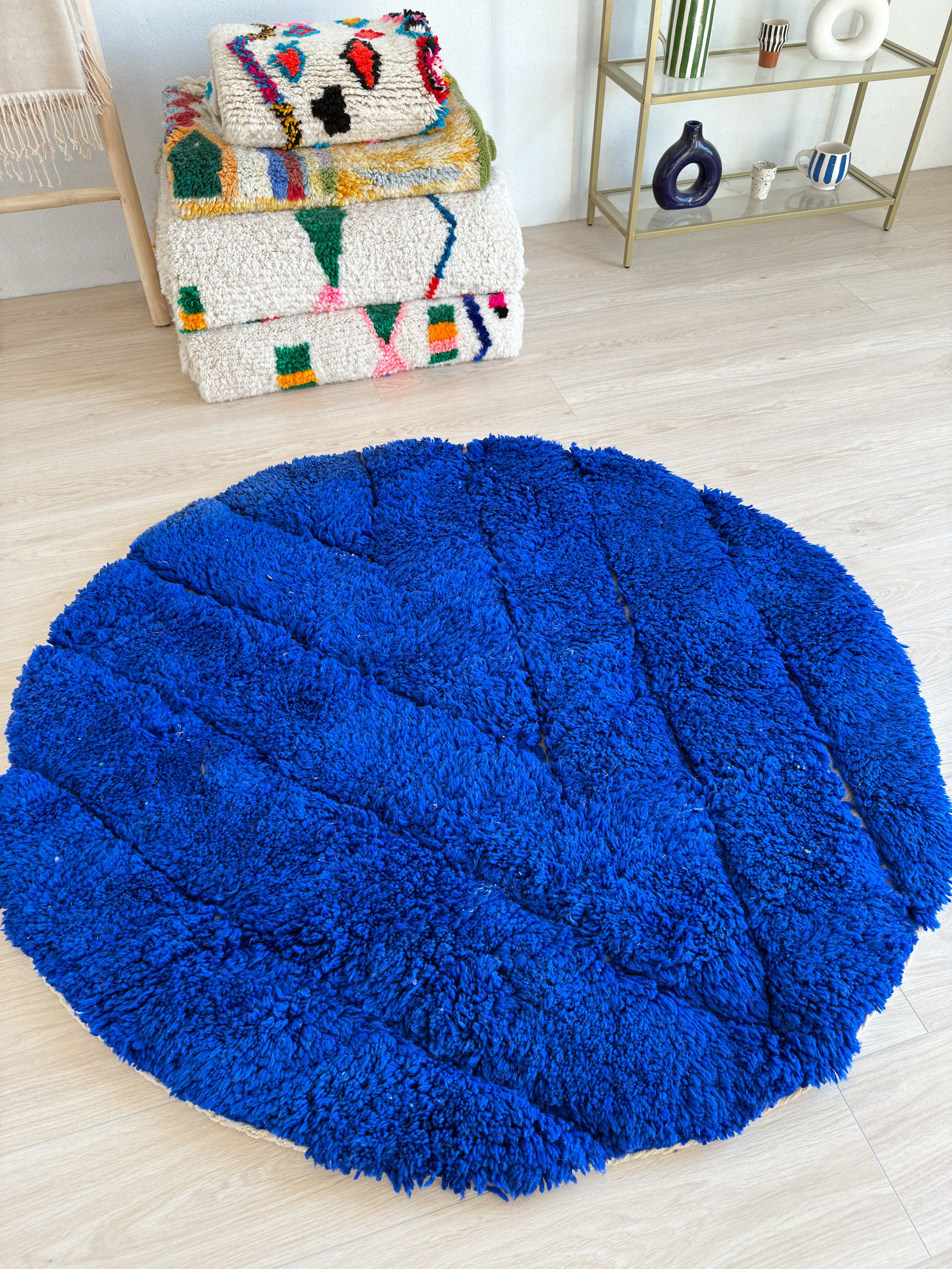 Colorful Berber rug 140 cm - No. 4