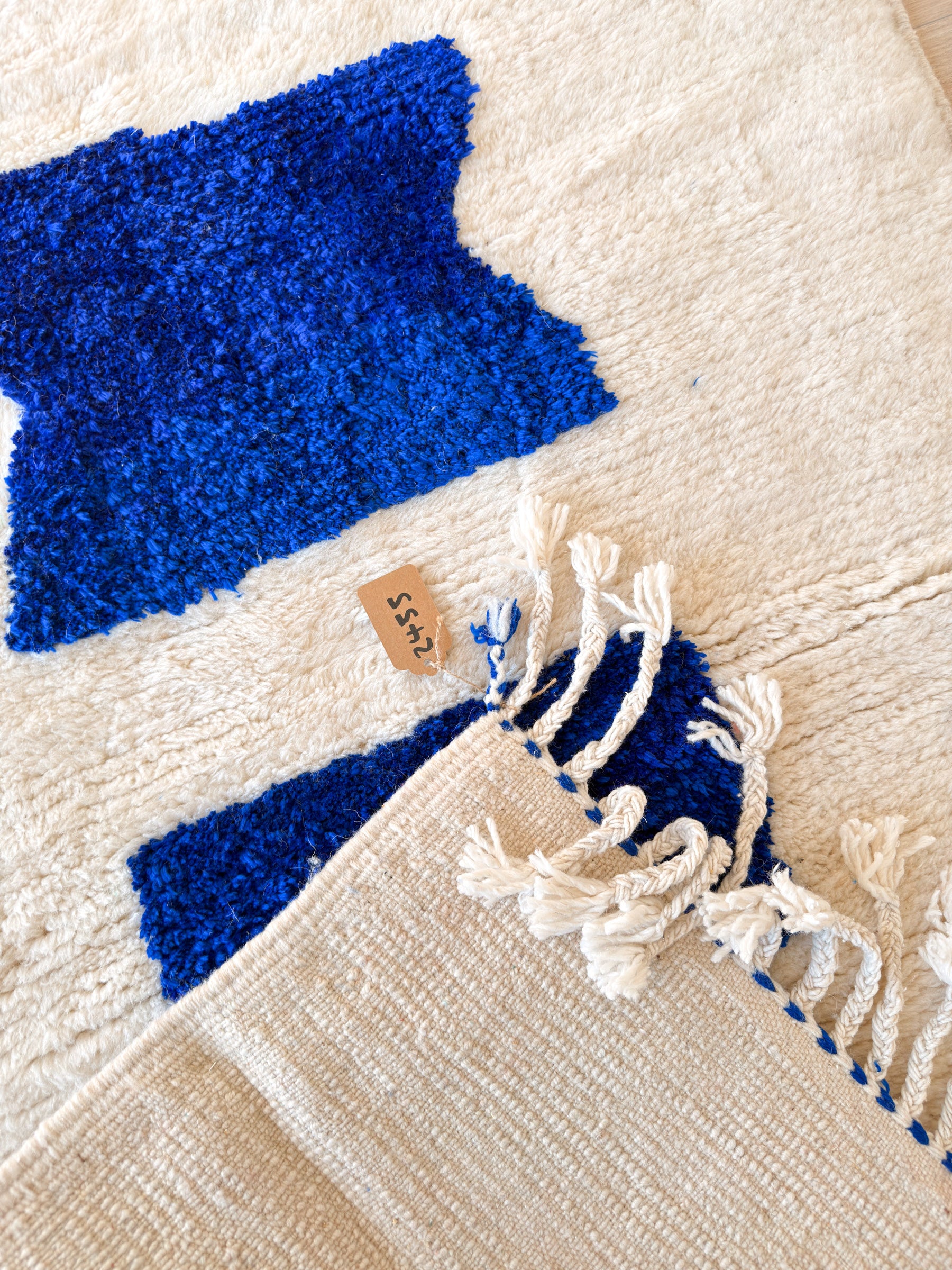 Bunter Berberteppich 100 x 176 cm - Nr. 2455