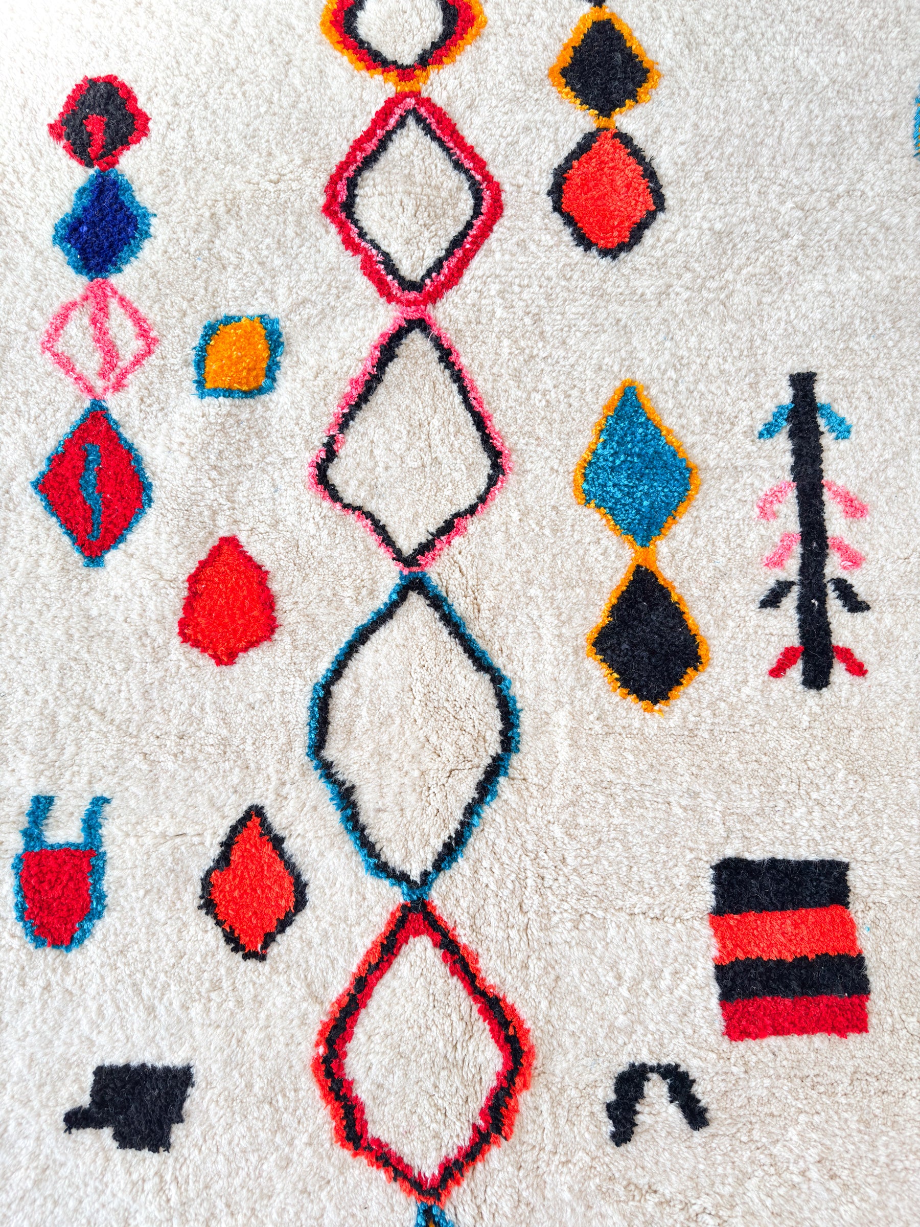 Colorful Berber rug 154 x 274 cm - No. 2420
