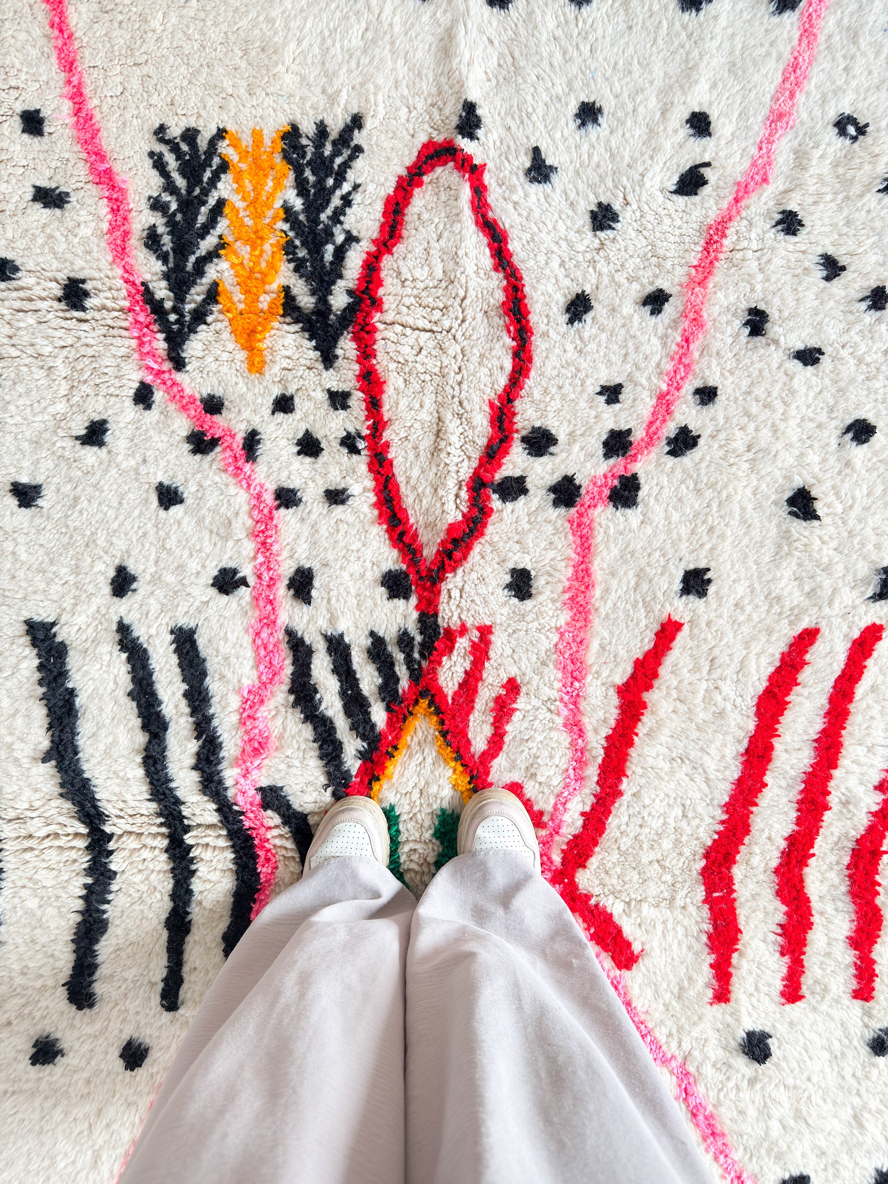 Bunter Berberteppich 180 x 260 cm – Nr. 1559