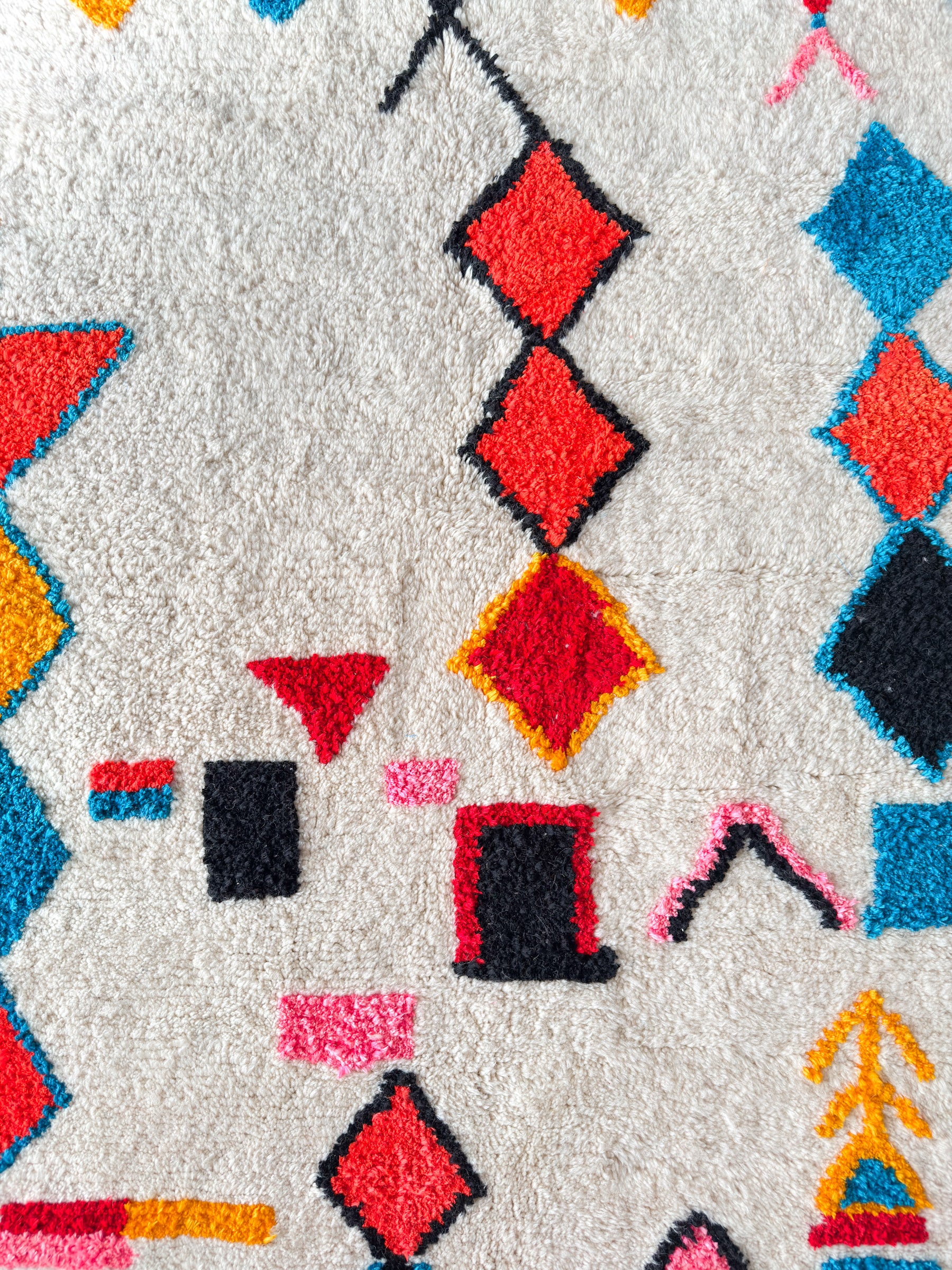 Tapis berbère coloré 155 x 238 cm - n°2347