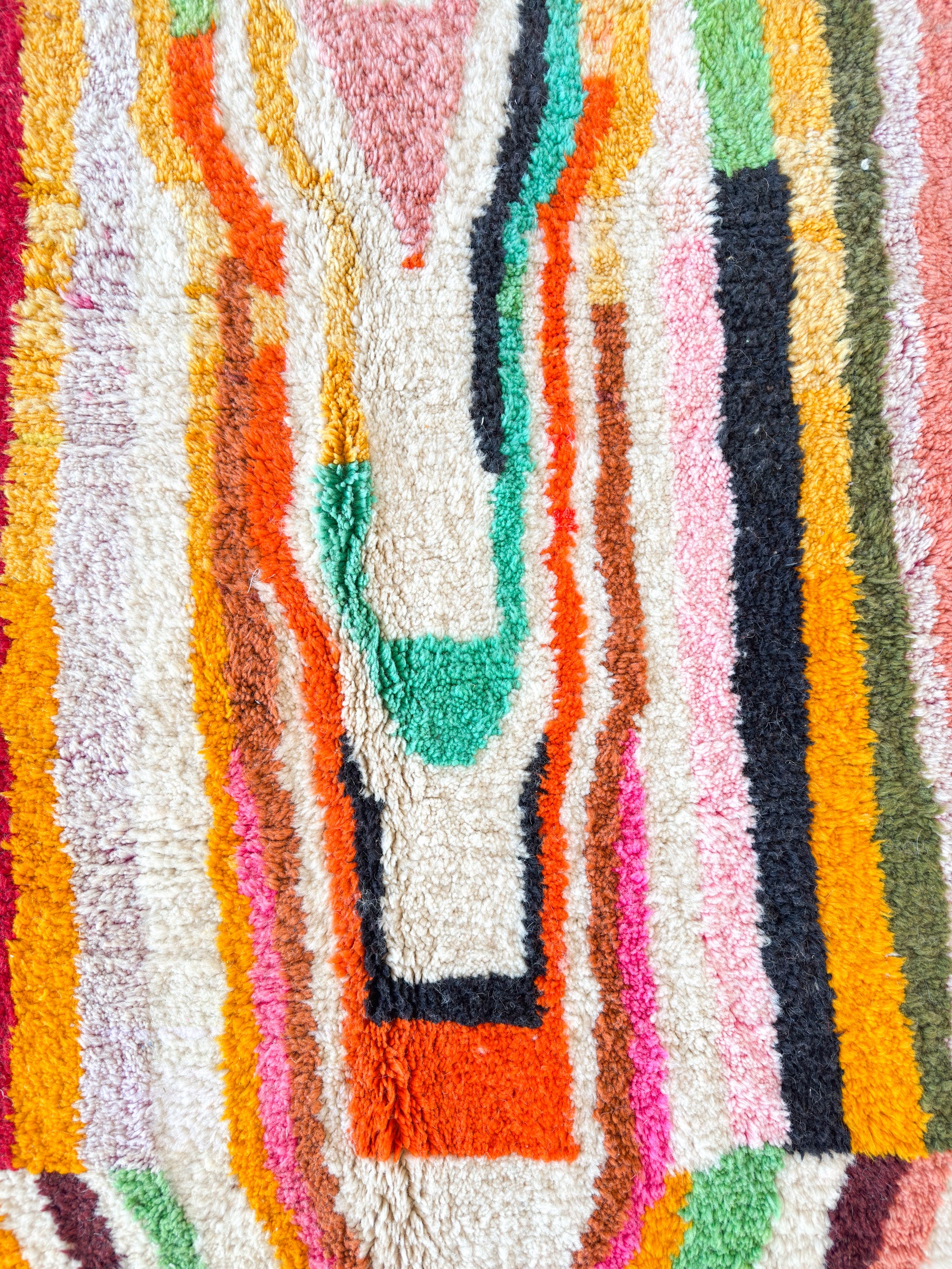 Bunter Berberteppich 259 x 362 cm - Nr. 2164