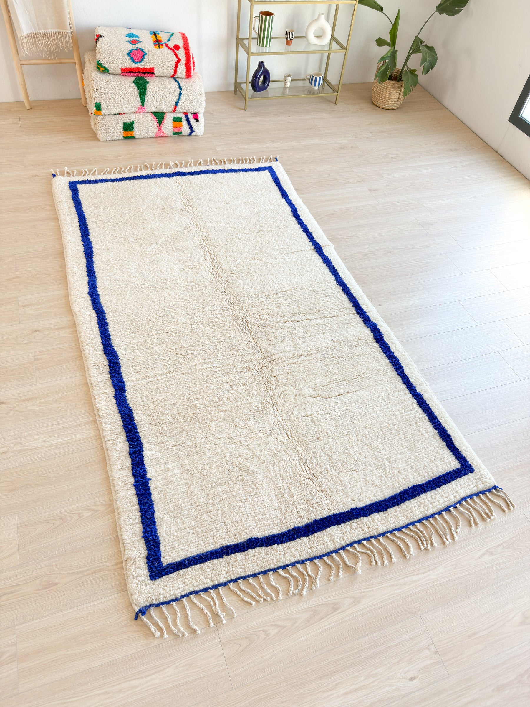 Bunter Berberteppich 151 x 285 cm - Nr. 2136
