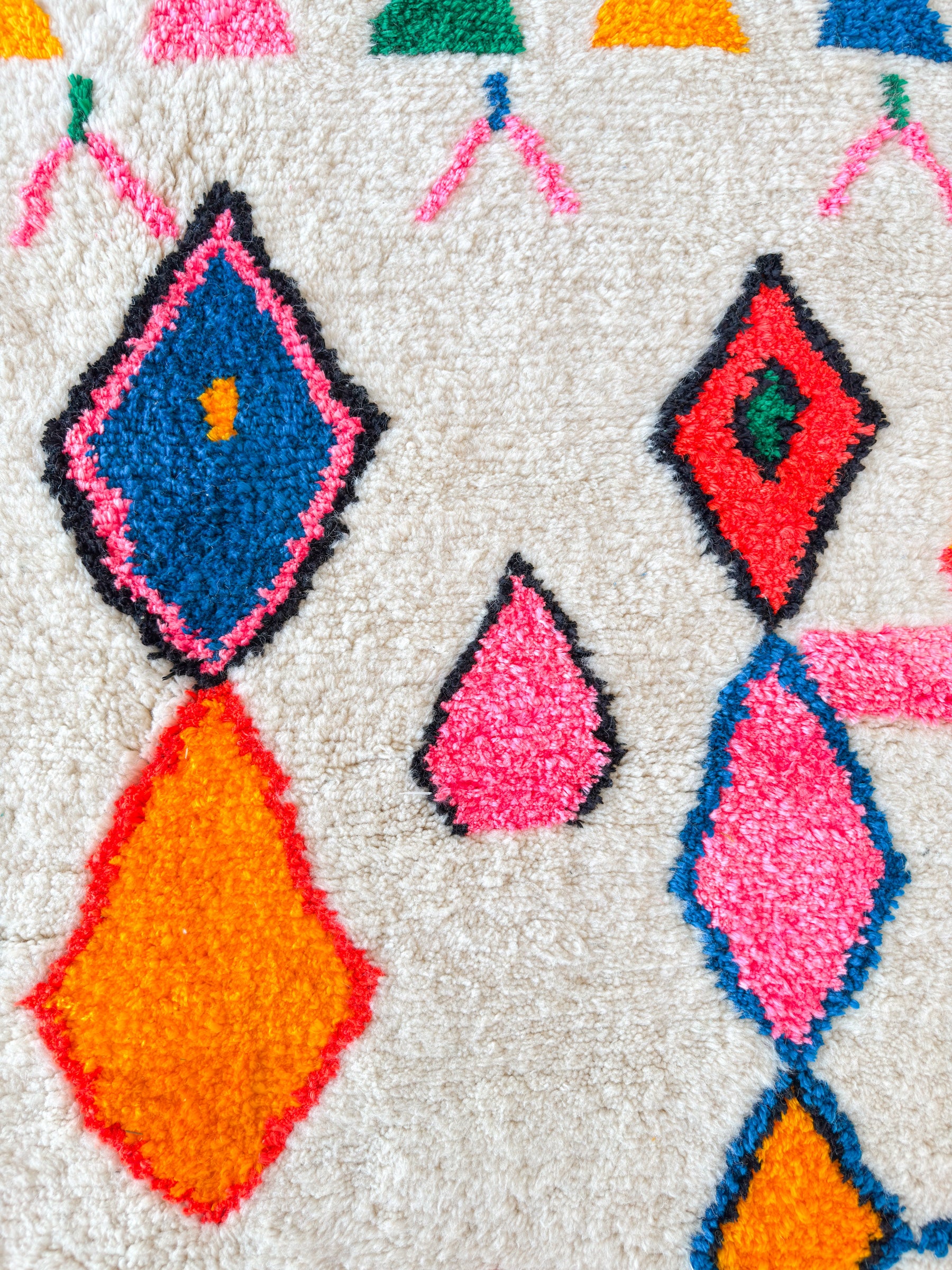 Colorful Berber rug 158 x 279 cm - no. 2160