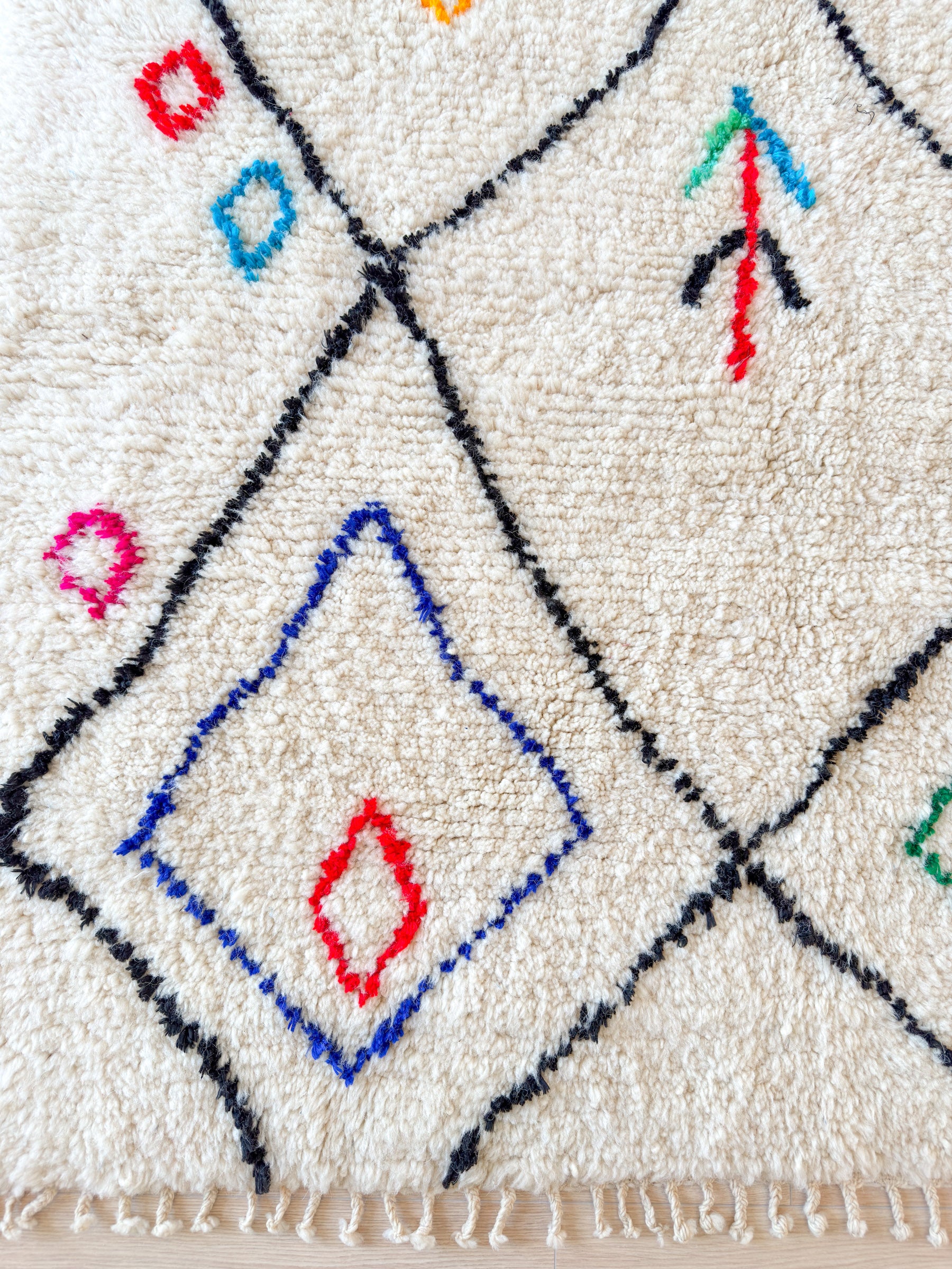 Tapis berbère coloré 150 x 243 cm - n°2128