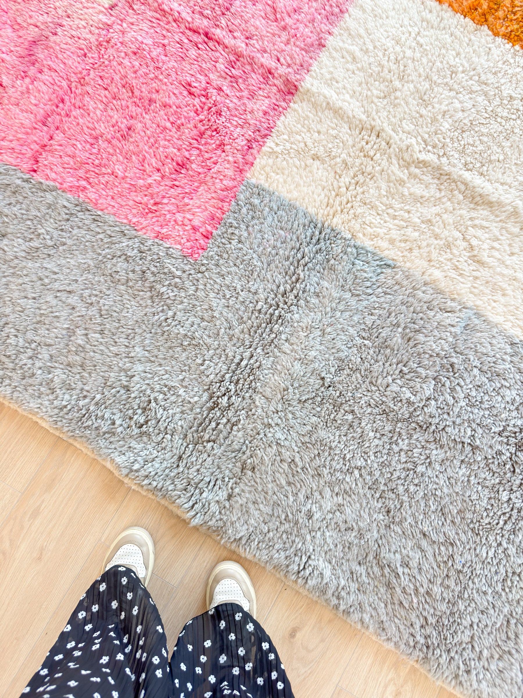 Tapis berbère coloré 203 x 297 cm - n°1590