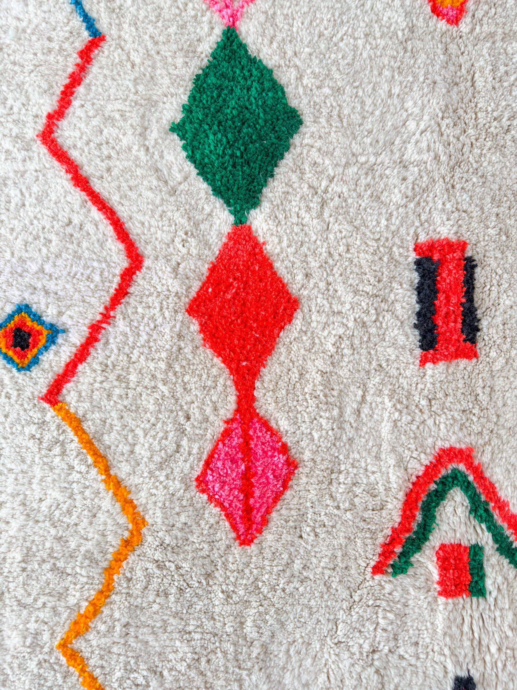 Tapis berbère coloré 188 x 280 cm - n°2155