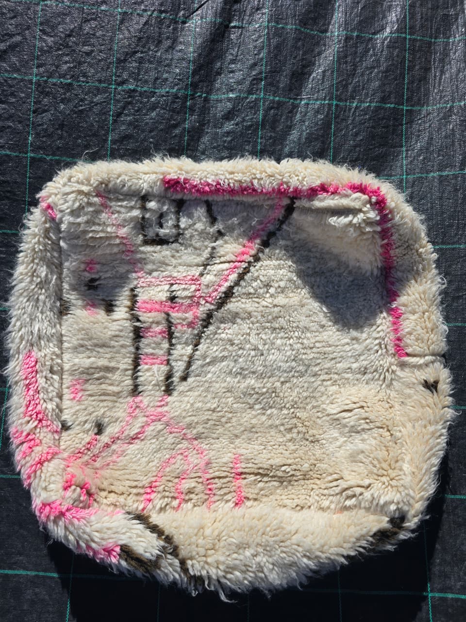 Pouf Marocchino, pouf berbero colorato - 60 x 60 cm - n°91