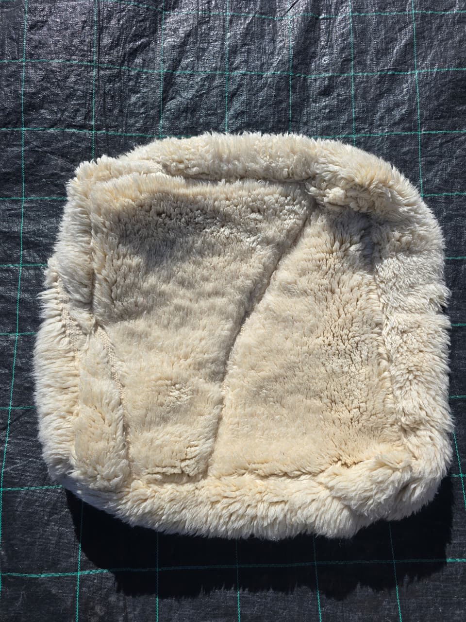 Draft - Moroccan pouf, colorful Berber pouf - 60 x 60 cm - No. 111