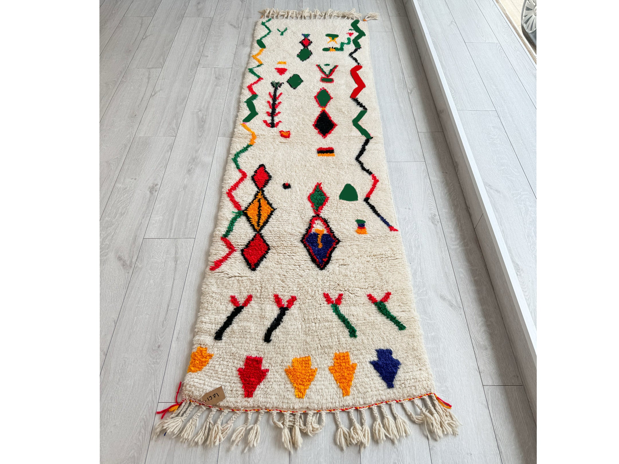 [Custom-made] Custom-made manufacture of a hallway rug and a colorful Berber rug