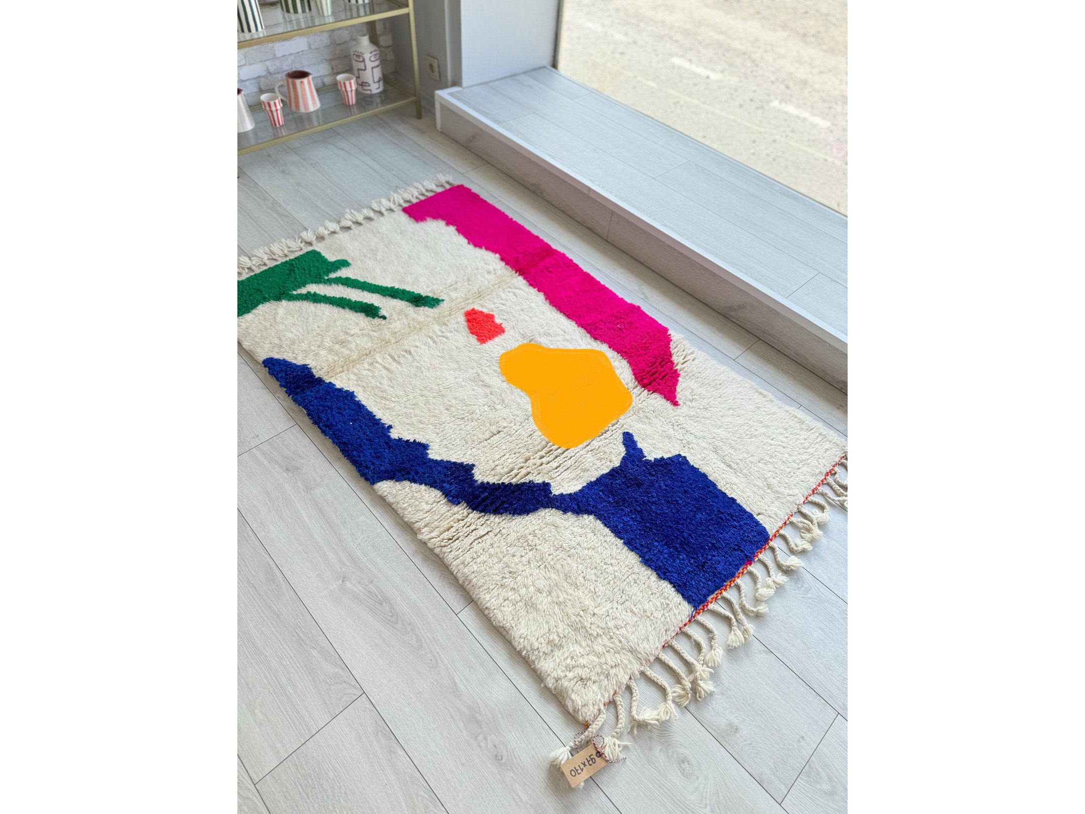 [Sur-mesure] Fabrication d'un tapis berbère coloré