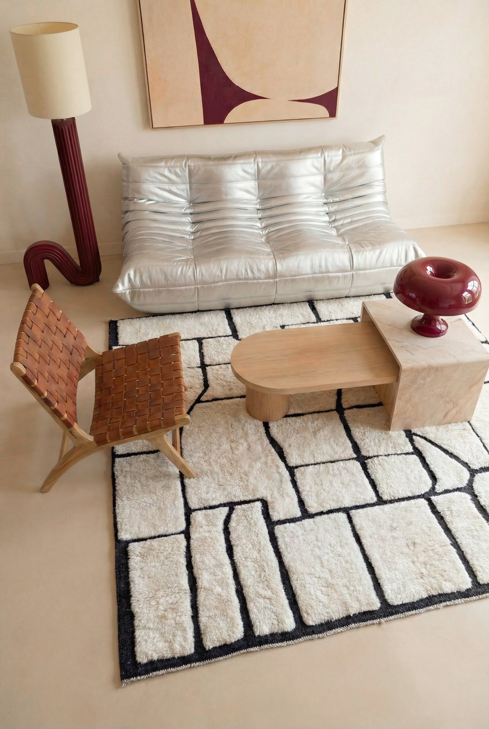 Berber rug M'rirt - No. 3005 