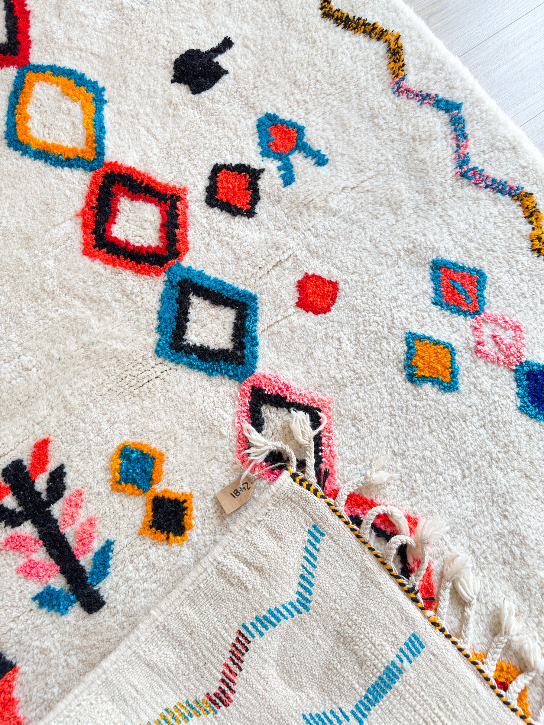 Colorful Berber rug 148 x 269 cm - No. 2481