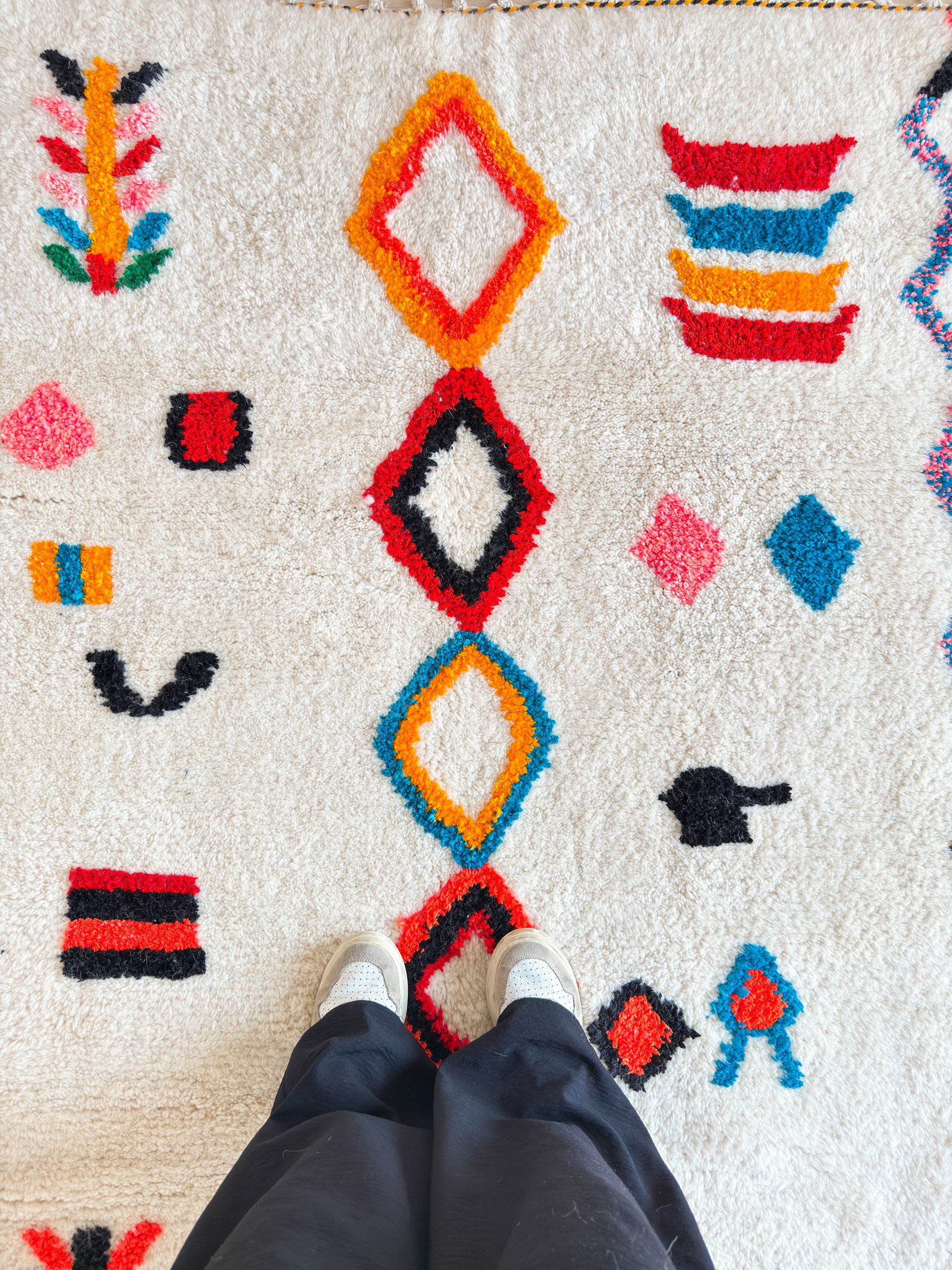 Colorful Berber rug 148 x 269 cm - No. 2481