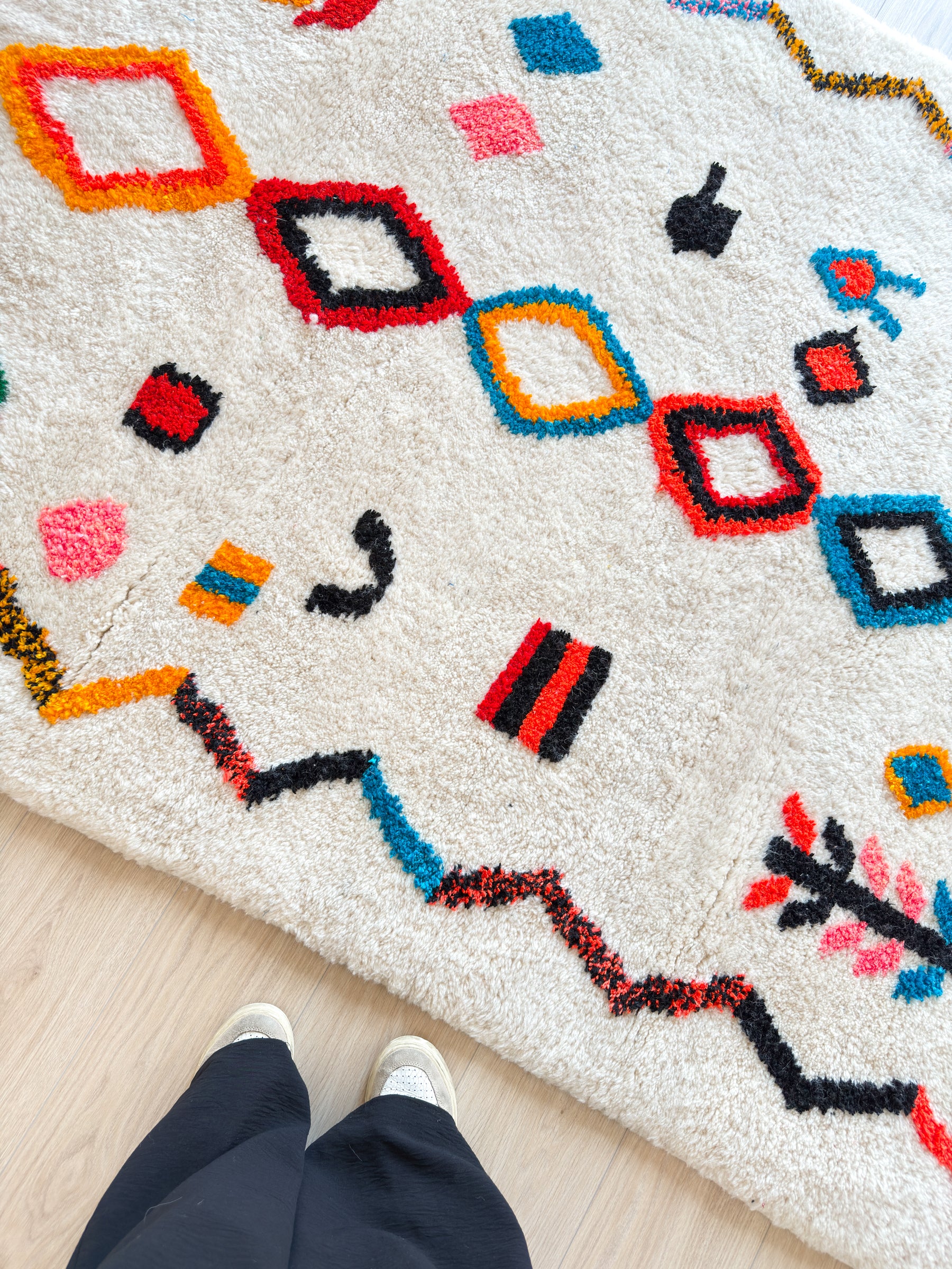 Colorful Berber rug 148 x 269 cm - No. 2481