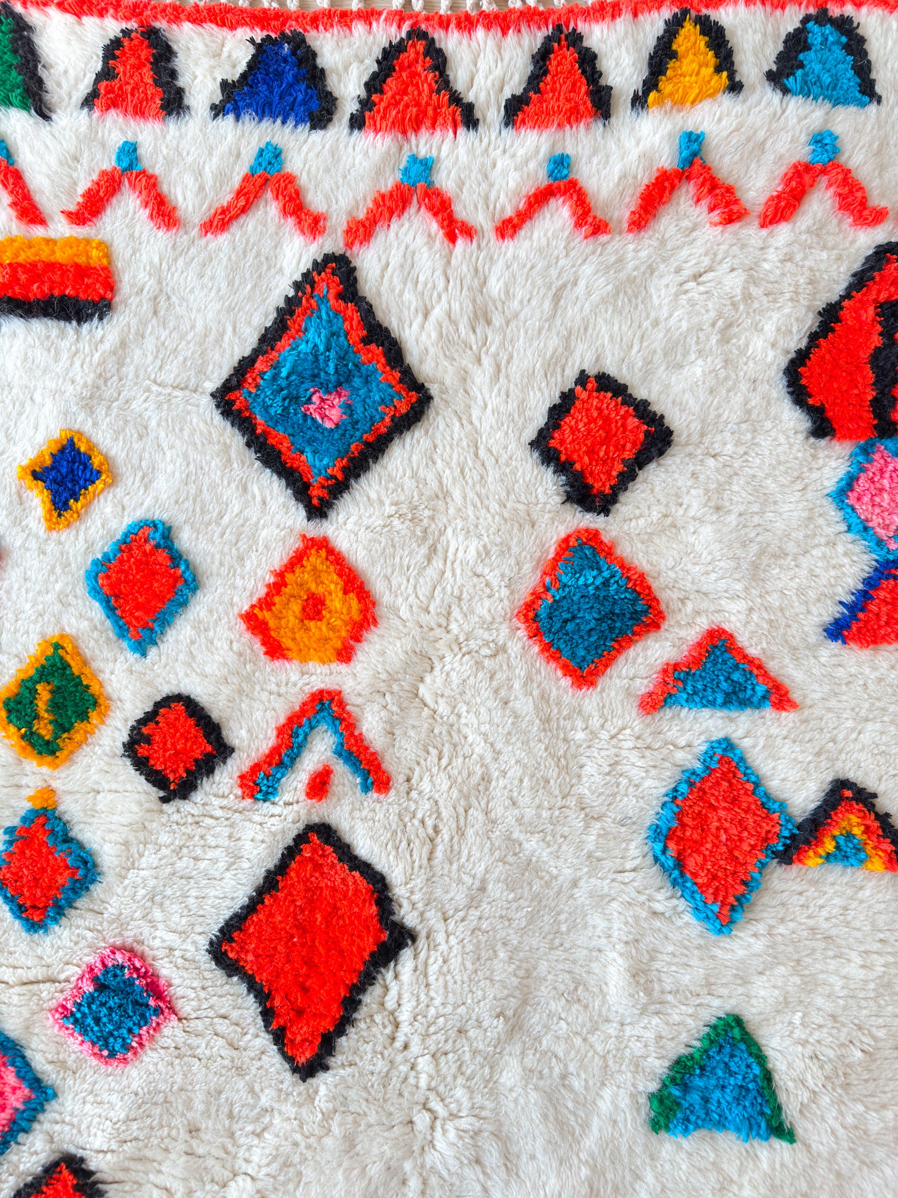 Colorful Berber rug 152 x 221 cm - No. 2471