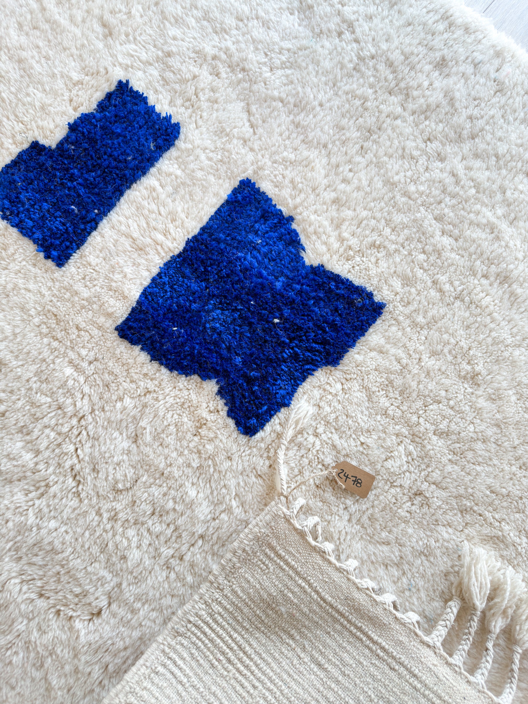 Colorful Berber rug 155 x 220 cm - No. 2478