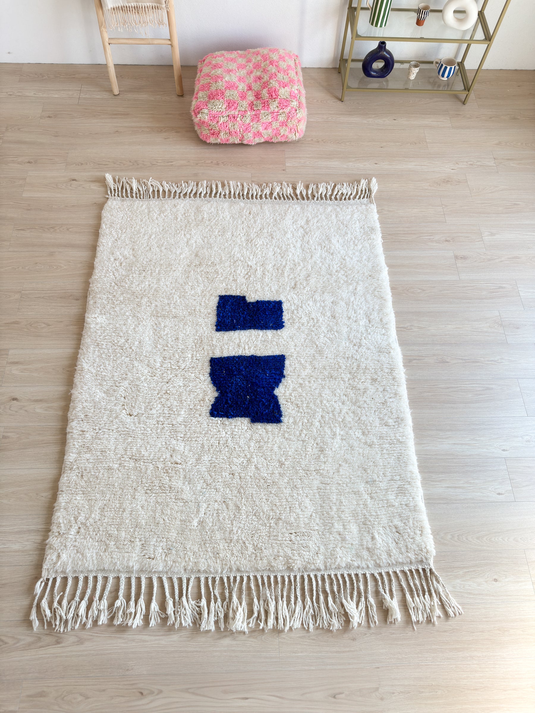 Colorful Berber rug 155 x 220 cm - No. 2478