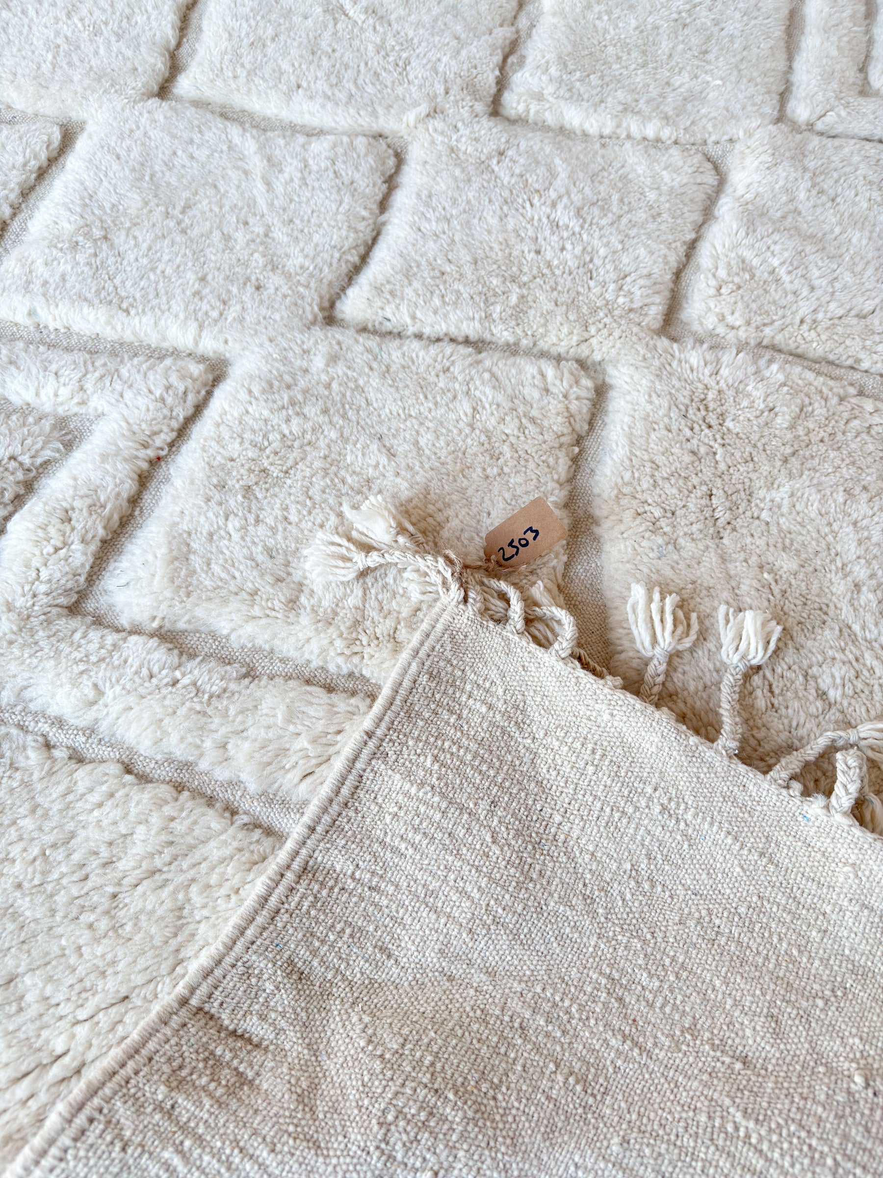 Beni Ouarain Tapijt 155 x 276 cm - n°2503